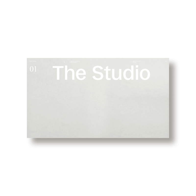 Maquette Portfolio - Studio Standard