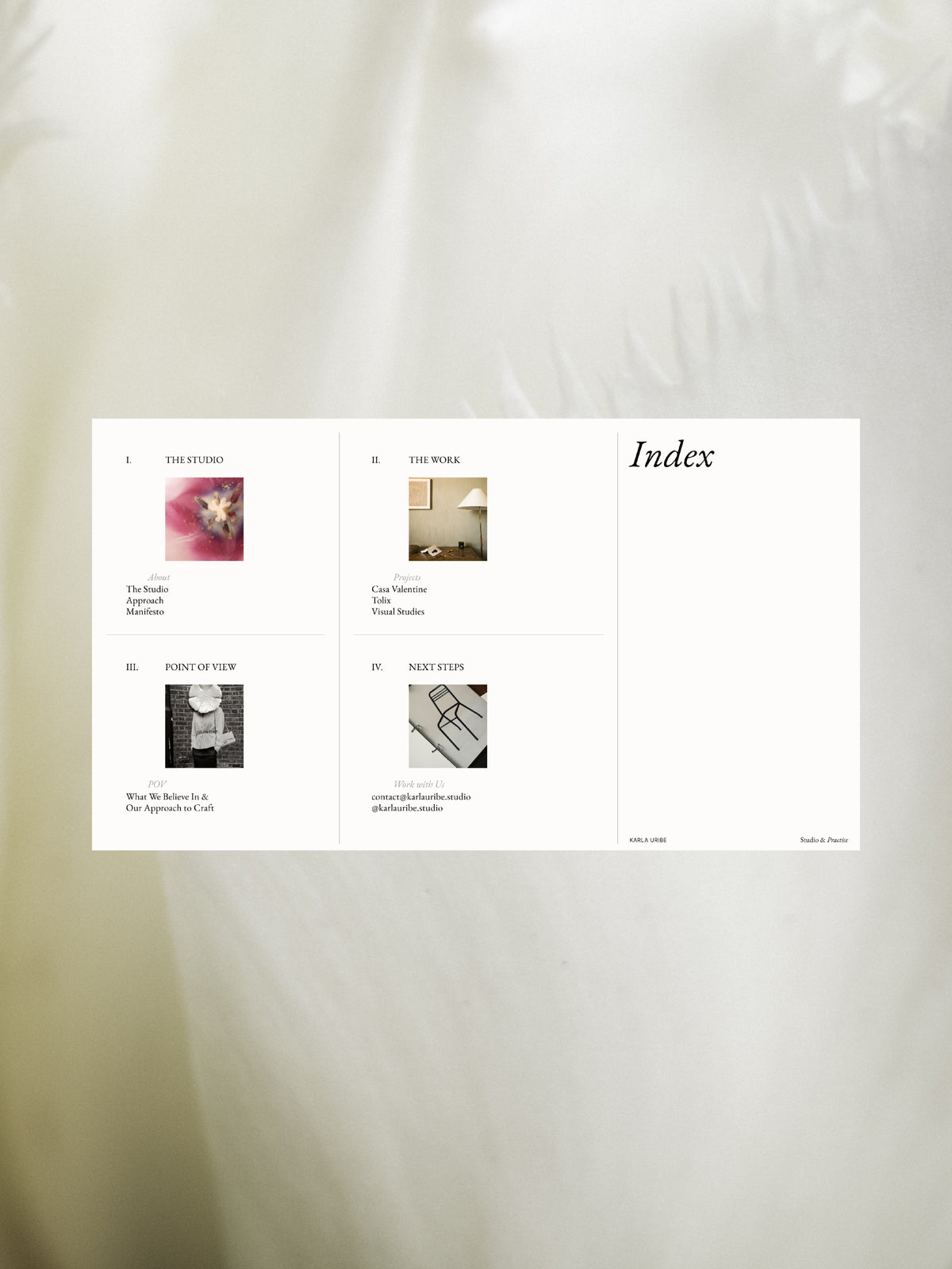 Atlas: A new collection of templates from Natalia Karczewska founder of Studio Kaer