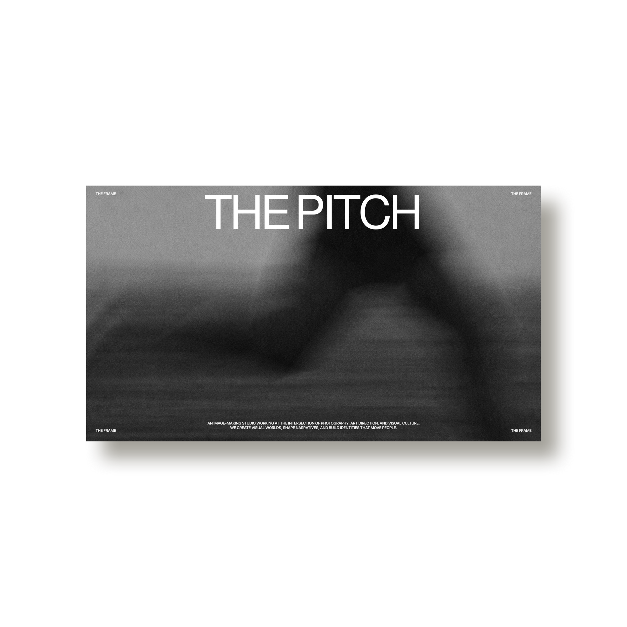 The Frame: Pitch Deck