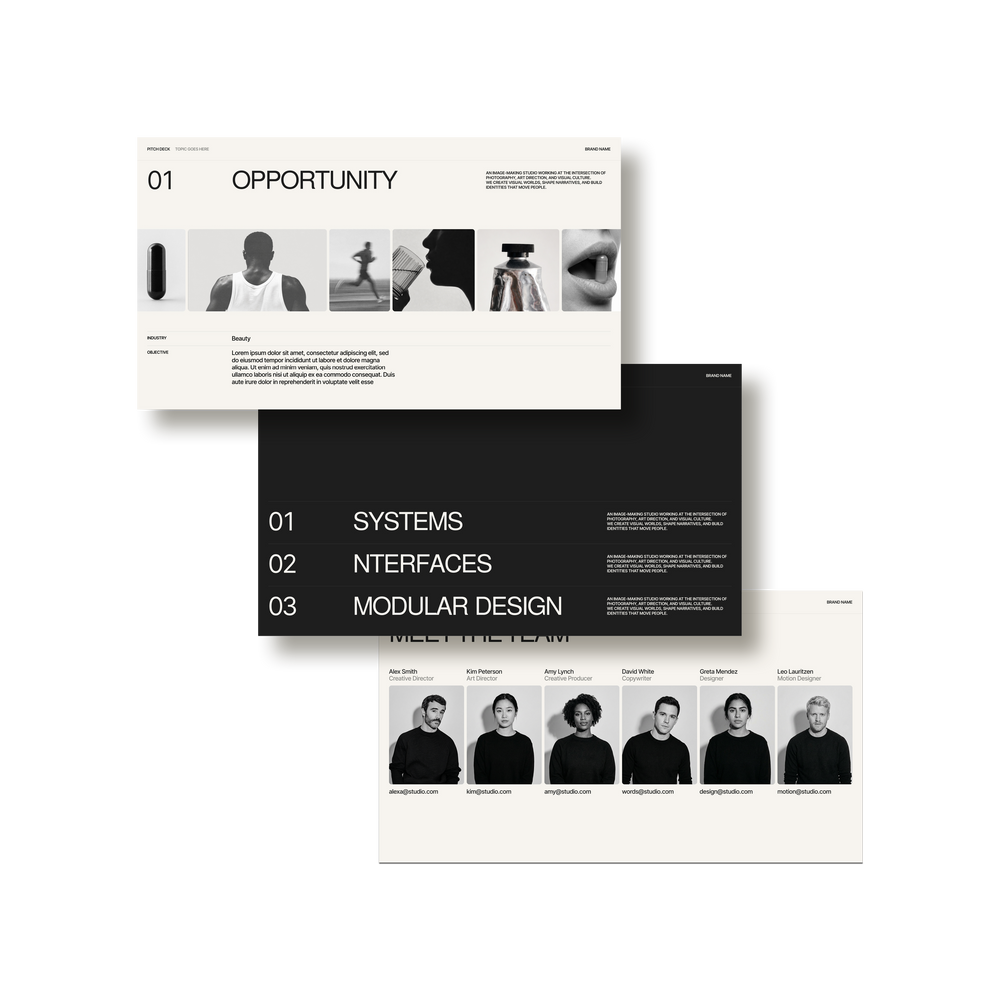 The Frame: Pitch Deck