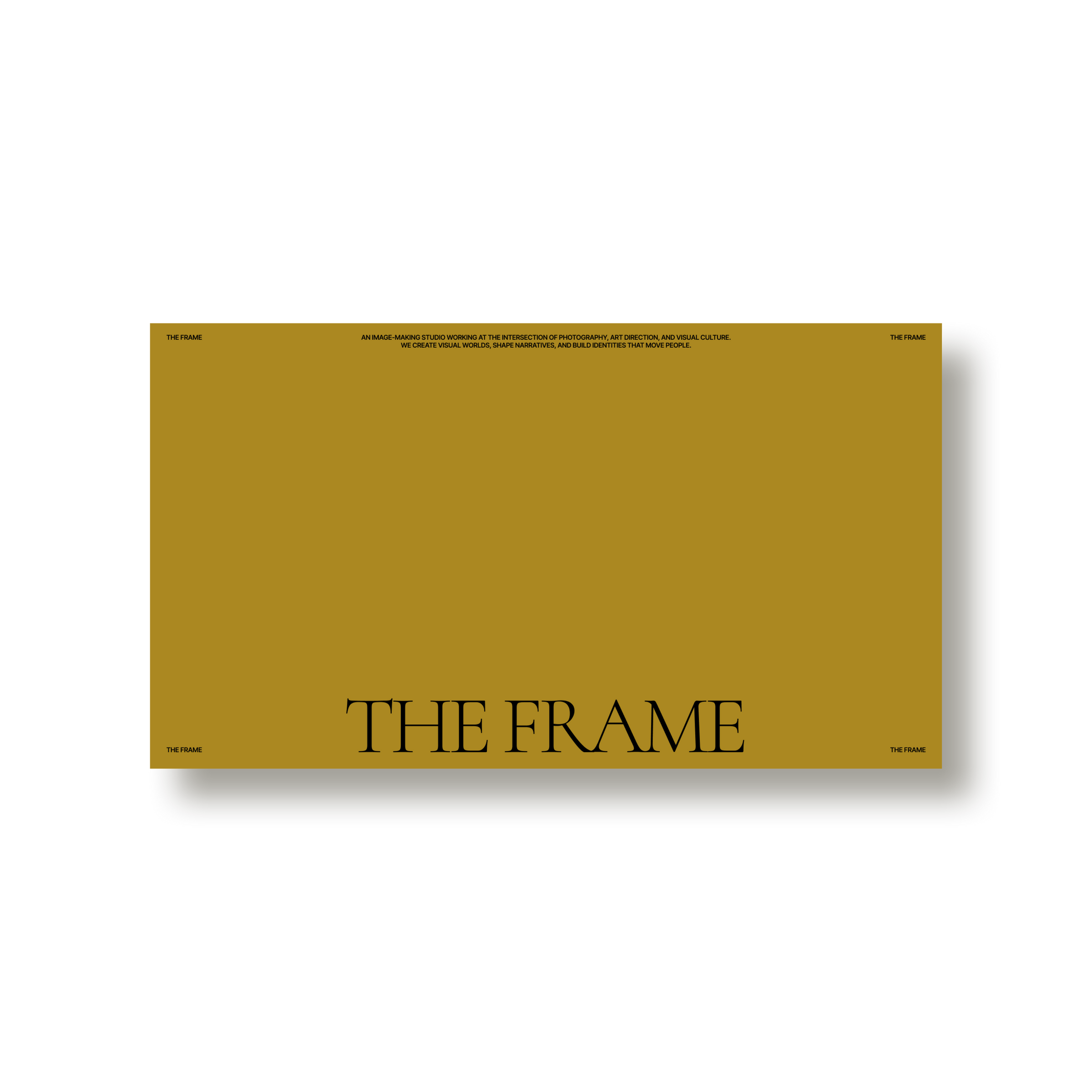 The Frame: Portfolio
