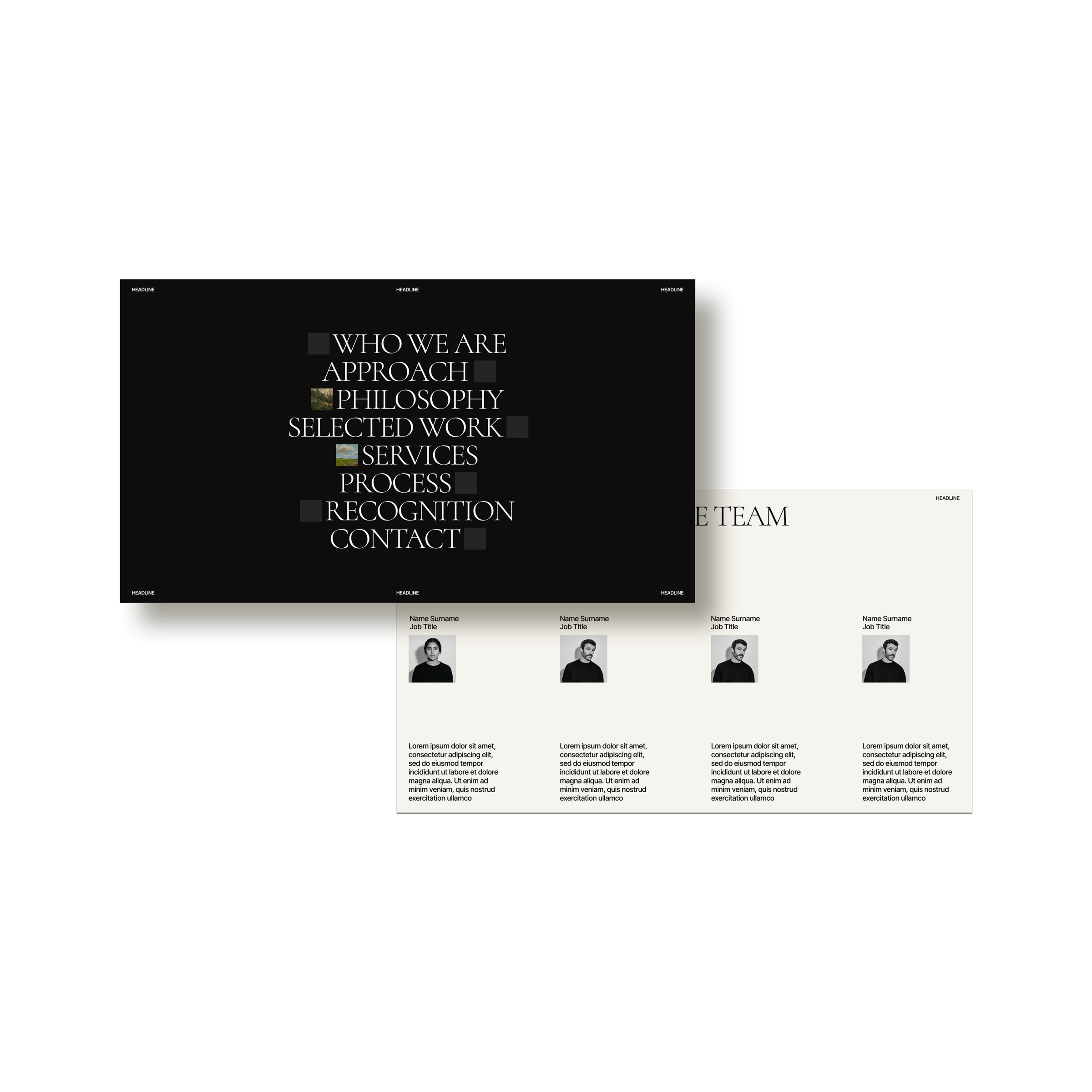 The Frame: Portfolio