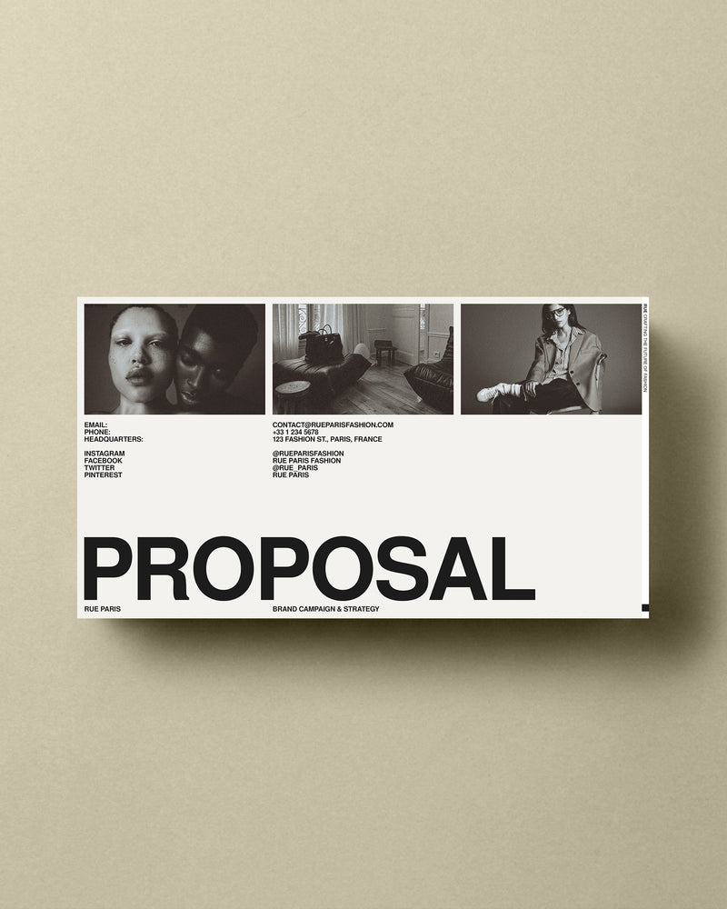 Proposals & Pitch Decks