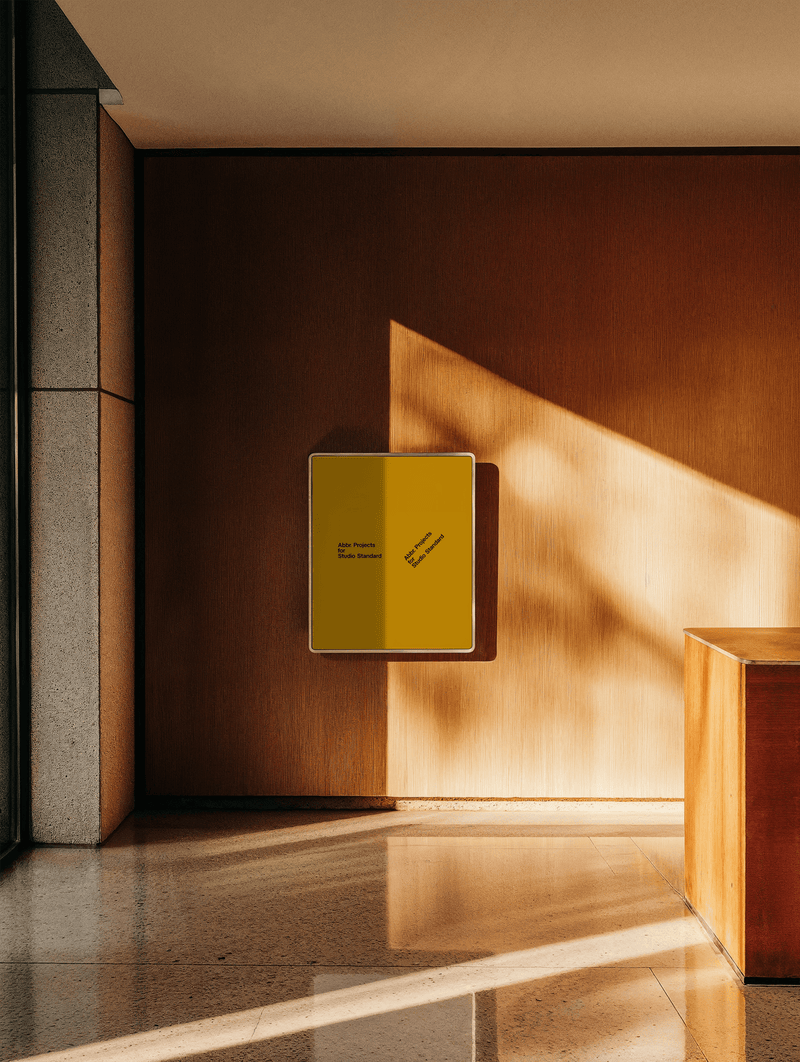 Abbr. Projects—Presentation Mockups - Studio Standard