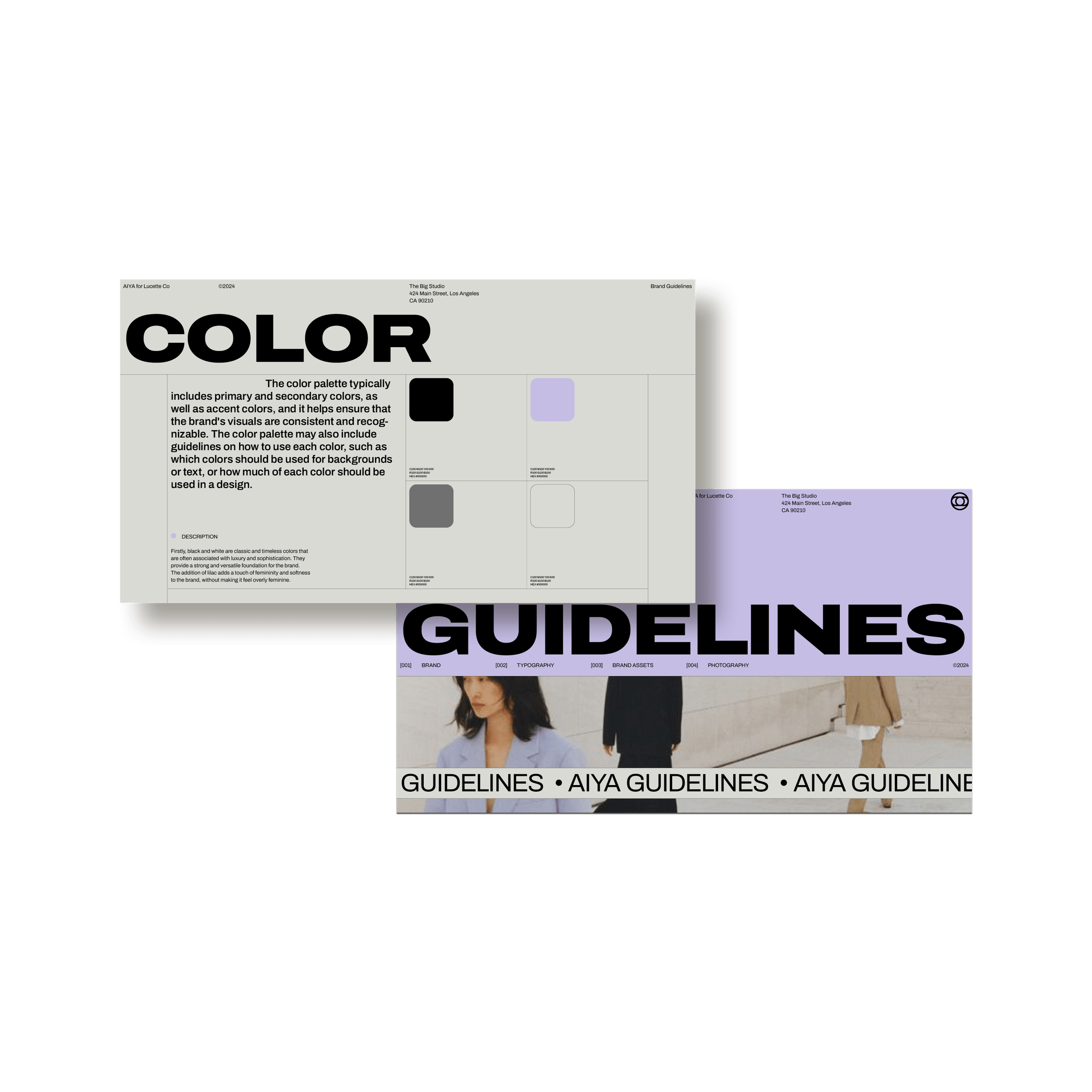 AIYA Brand Guidelines - Studio Standard