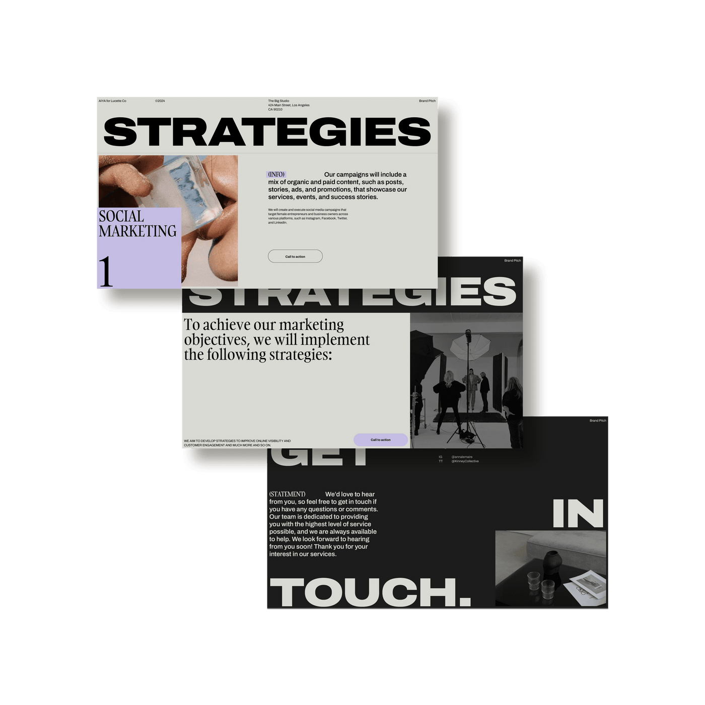 AIYA Marketing Plan - Studio Standard