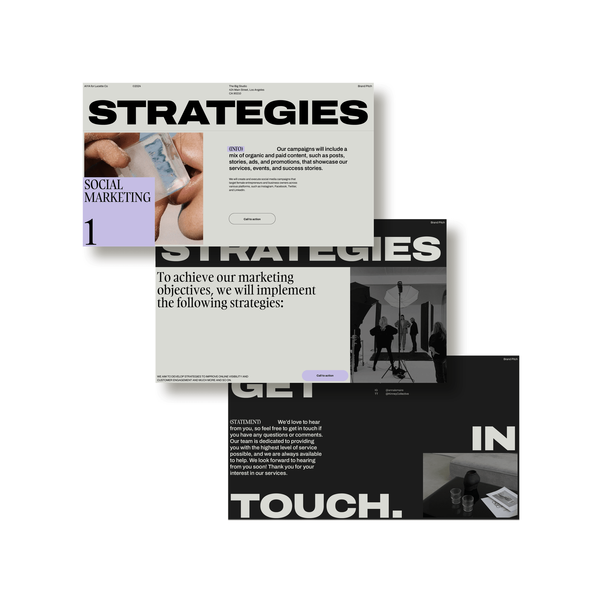 AIYA Marketing Plan - Studio Standard