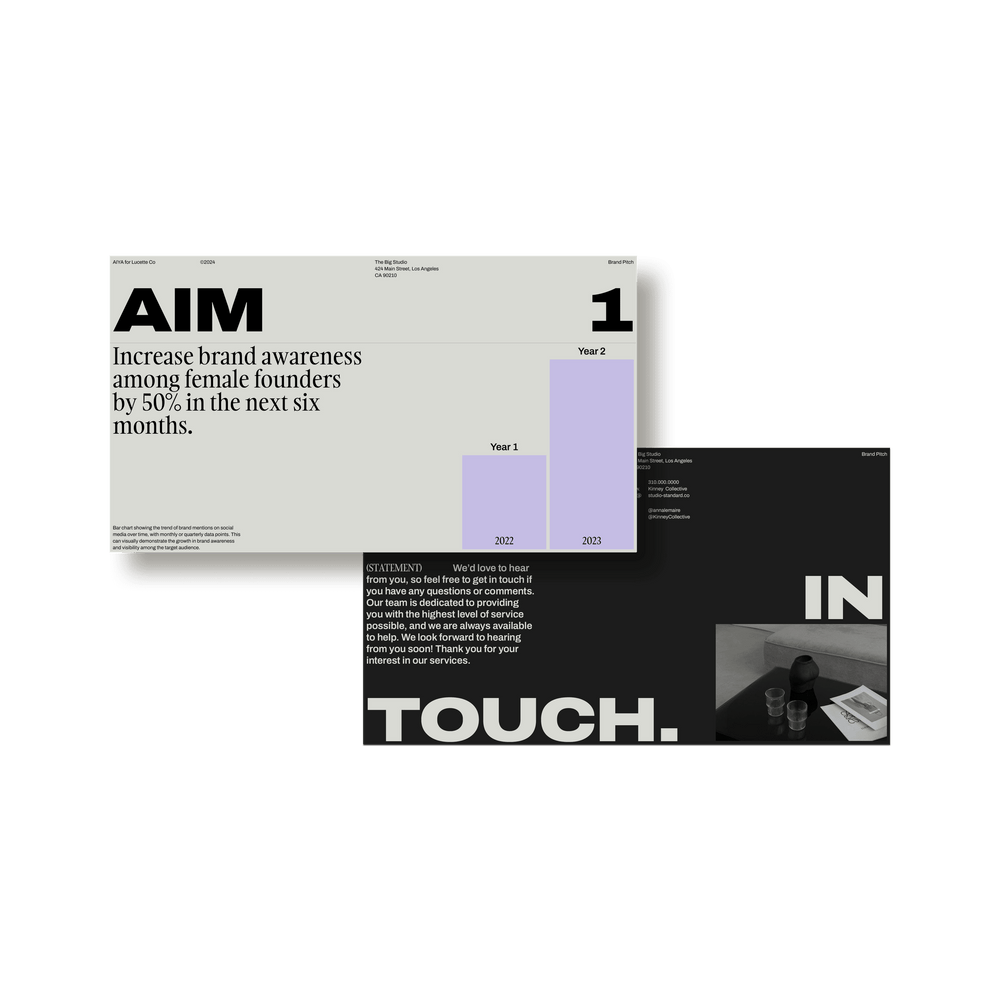 AIYA Marketing Plan - Studio Standard