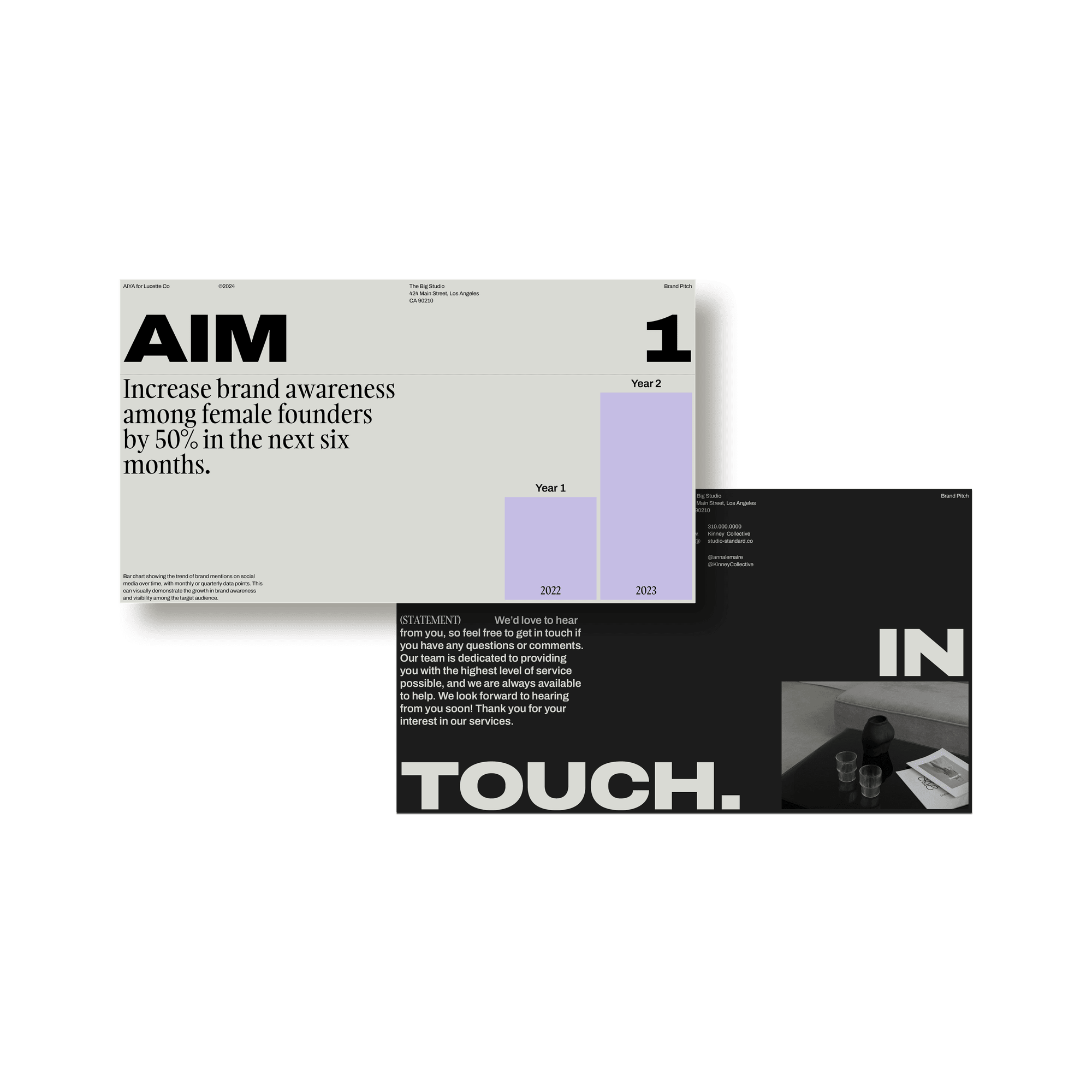 AIYA Marketing Plan - Studio Standard