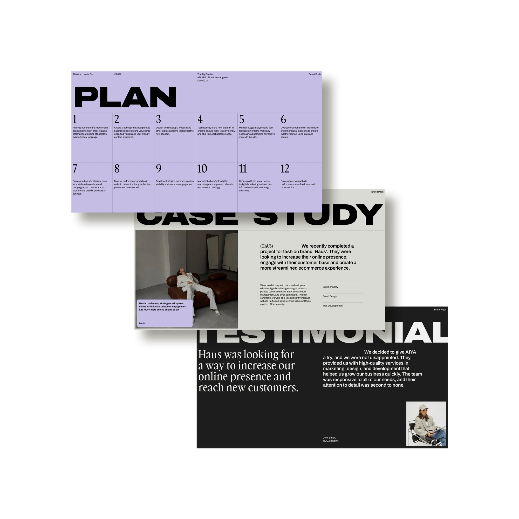 AIYA Proposal - Studio Standard