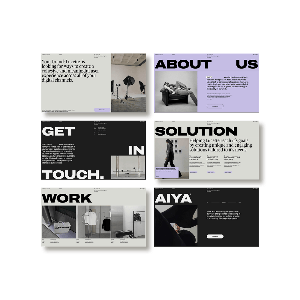 AIYA Proposal - Studio Standard
