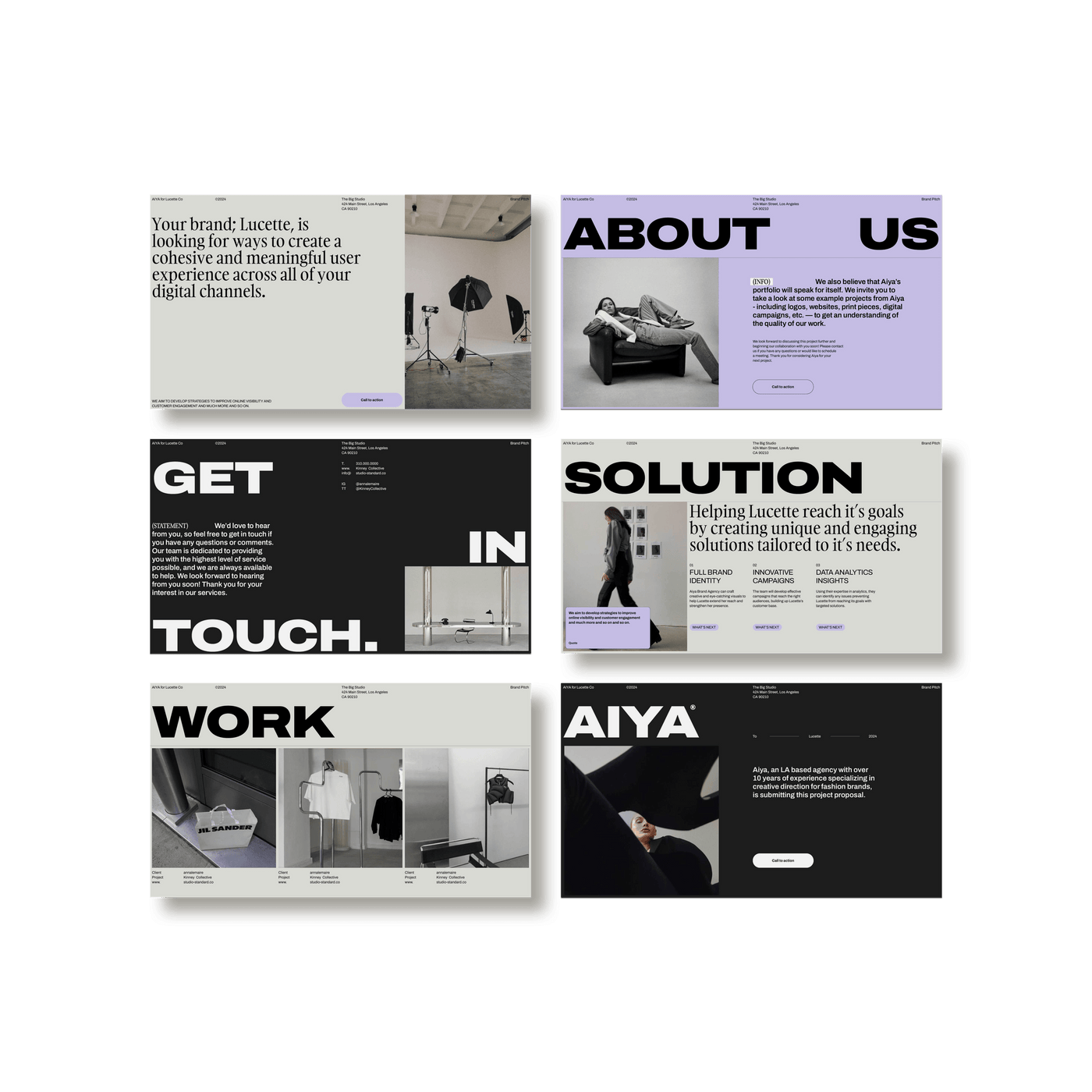 AIYA Proposal - Studio Standard