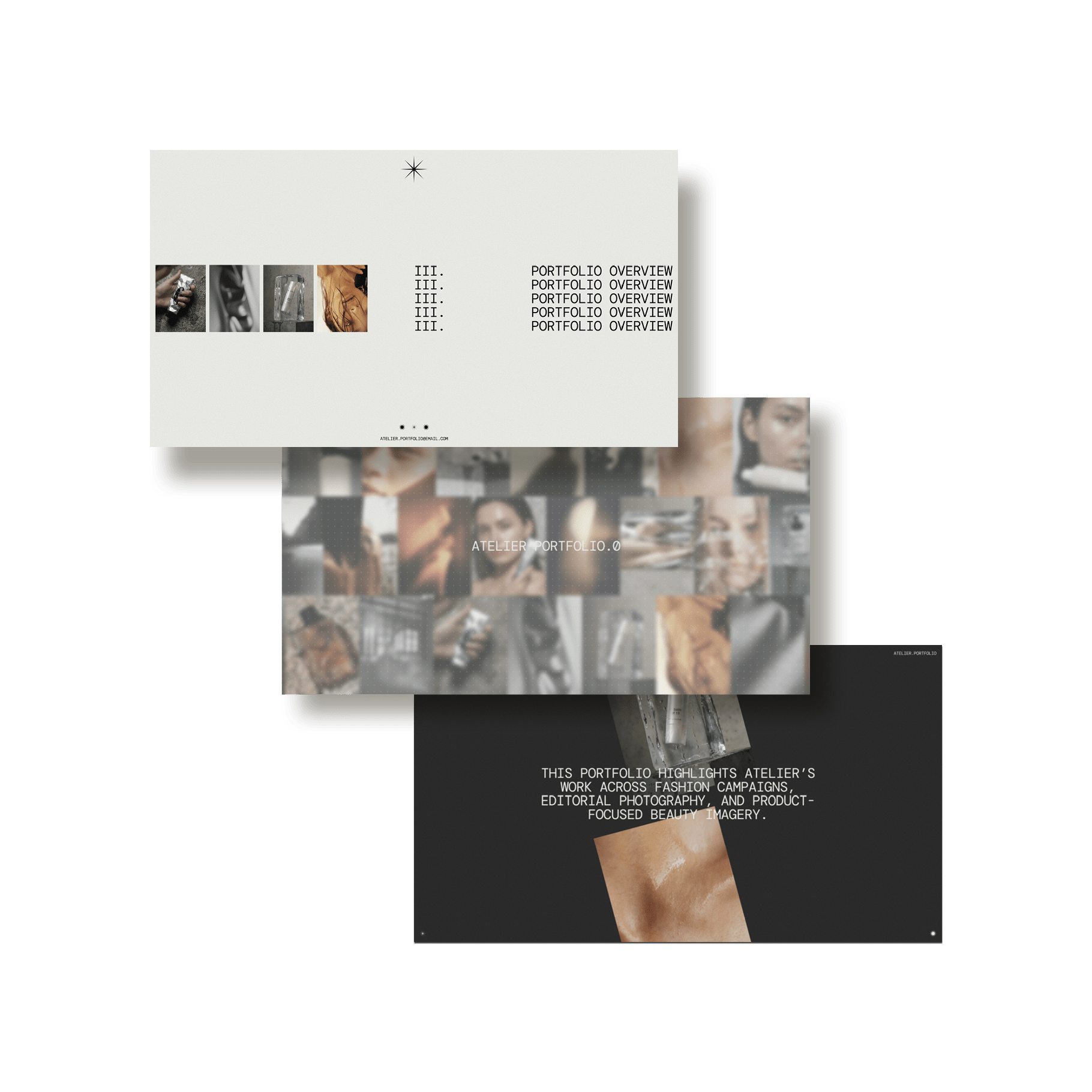 Atelier — Portfolio Deck - Studio Standard