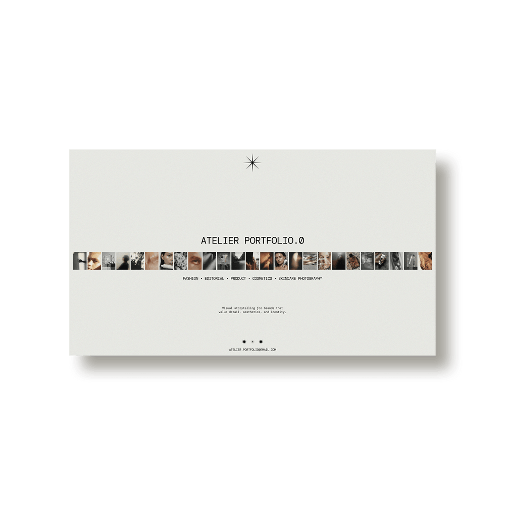 Atelier — Portfolio Deck - Studio Standard