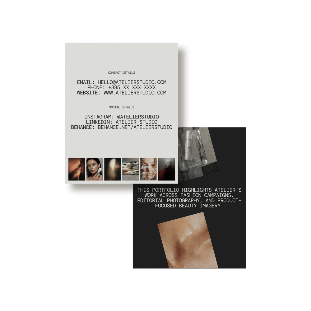 Atelier — Social Media Posts - Studio Standard