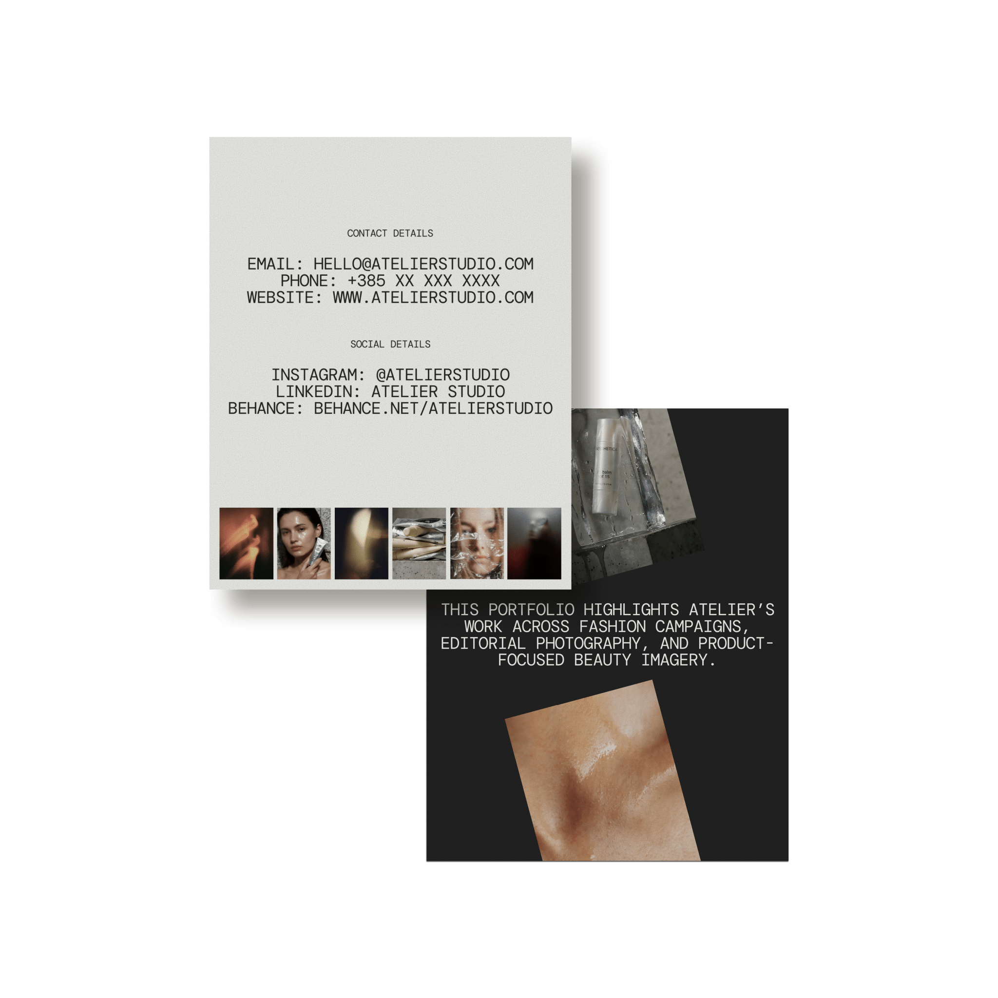 Atelier — Social Media Posts - Studio Standard