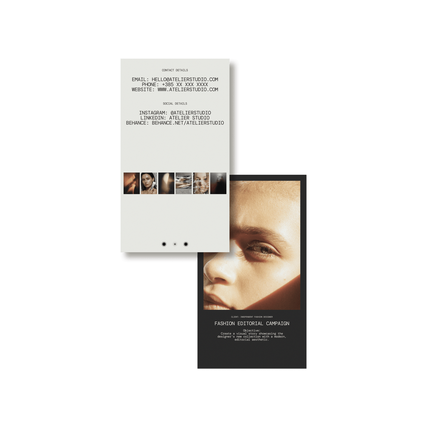 Atelier — Social Media Stories - Studio Standard