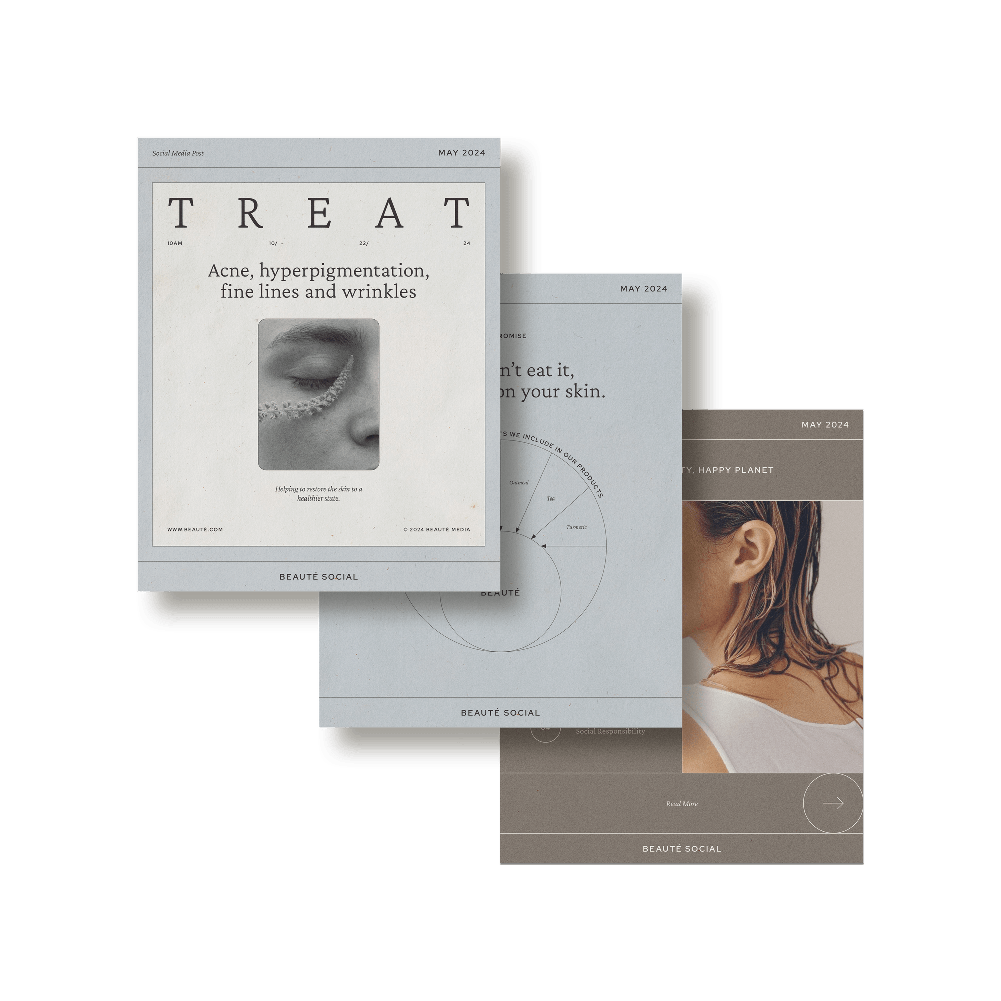 BEAUTÉ InfoSocial Media Kit - Studio Standard