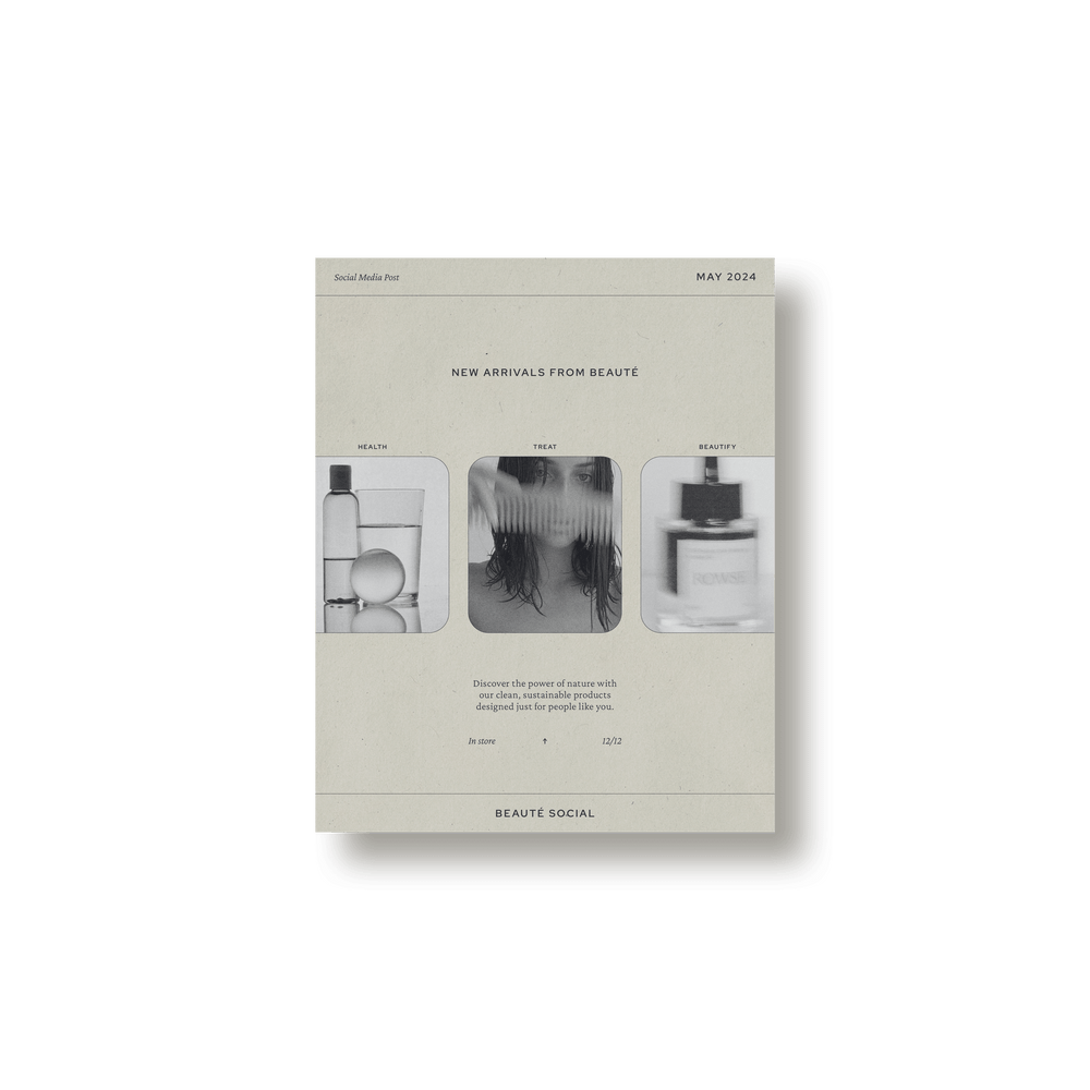 BEAUTÉ InfoSocial Media Kit - Studio Standard