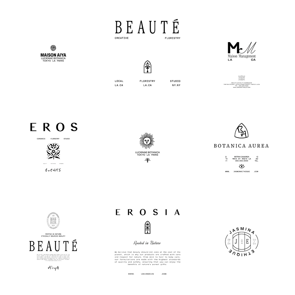 BEAUTÉ Logo Kit - Studio Standard