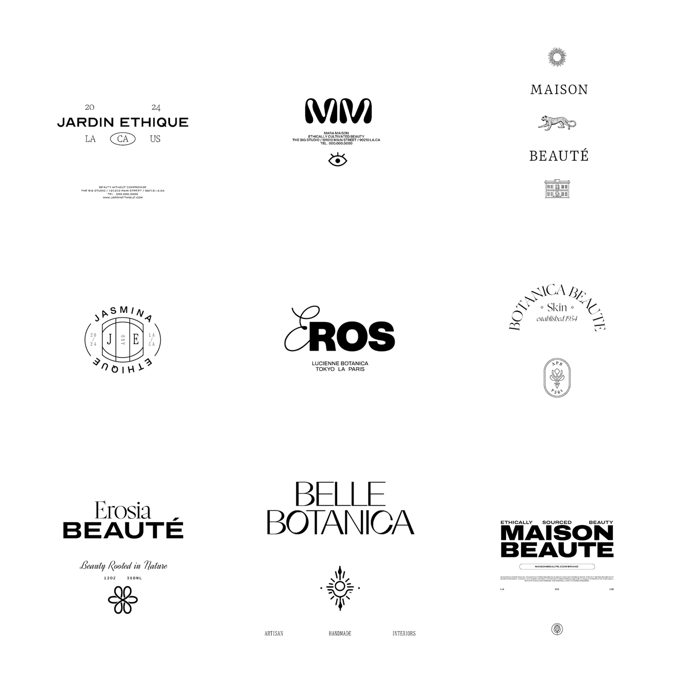BEAUTÉ Logo Kit - Studio Standard