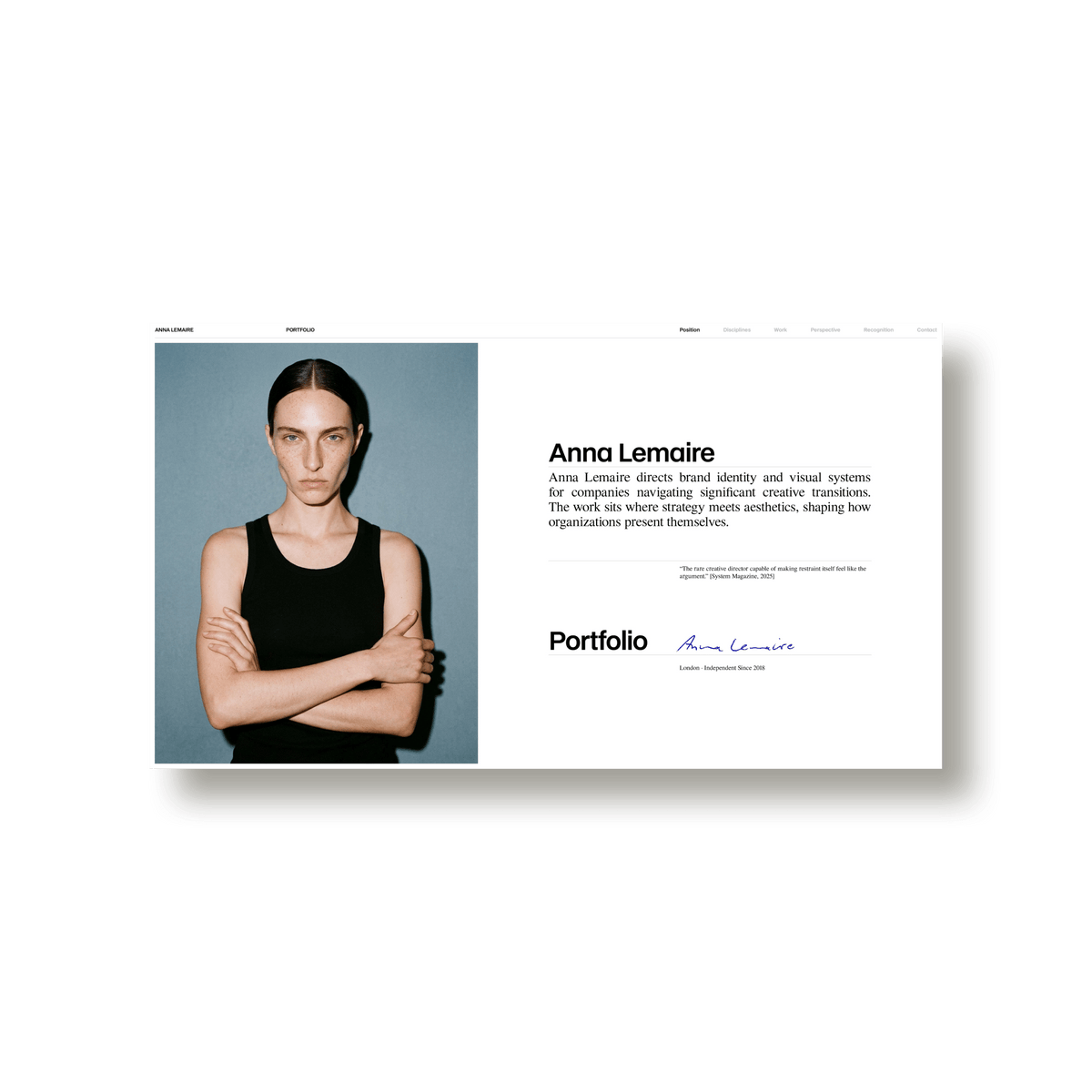 CD Suite — Portfolio - Studio Standard