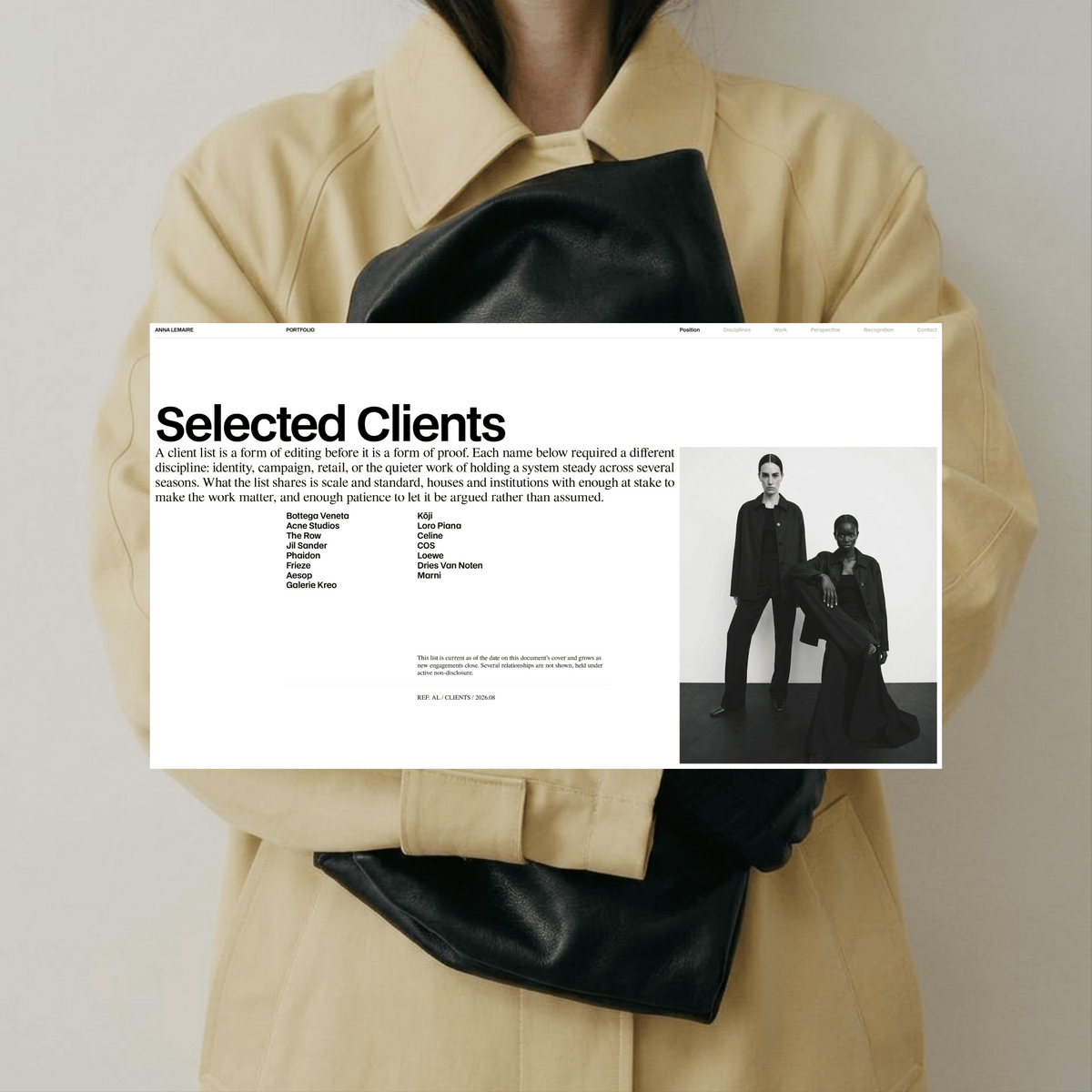 CD Suite — Portfolio - Studio Standard