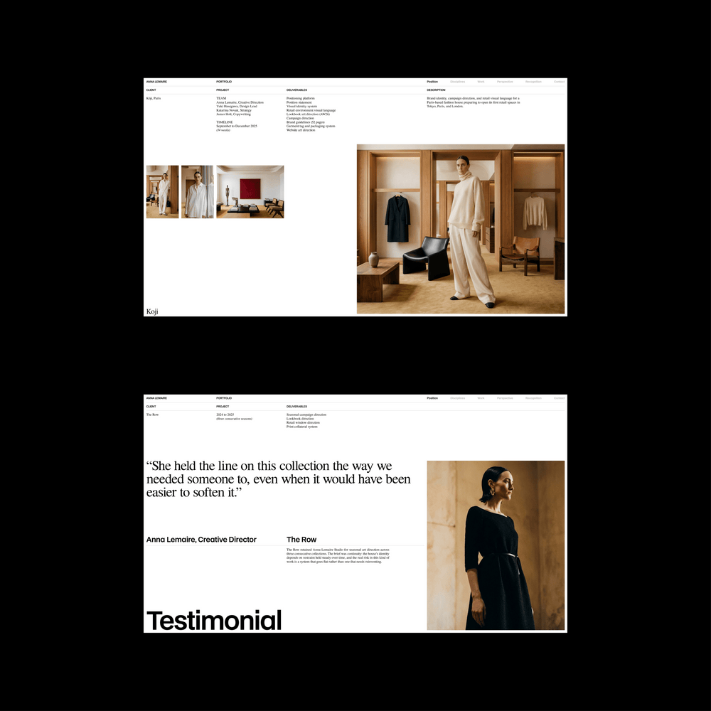 CD Suite — Portfolio - Studio Standard