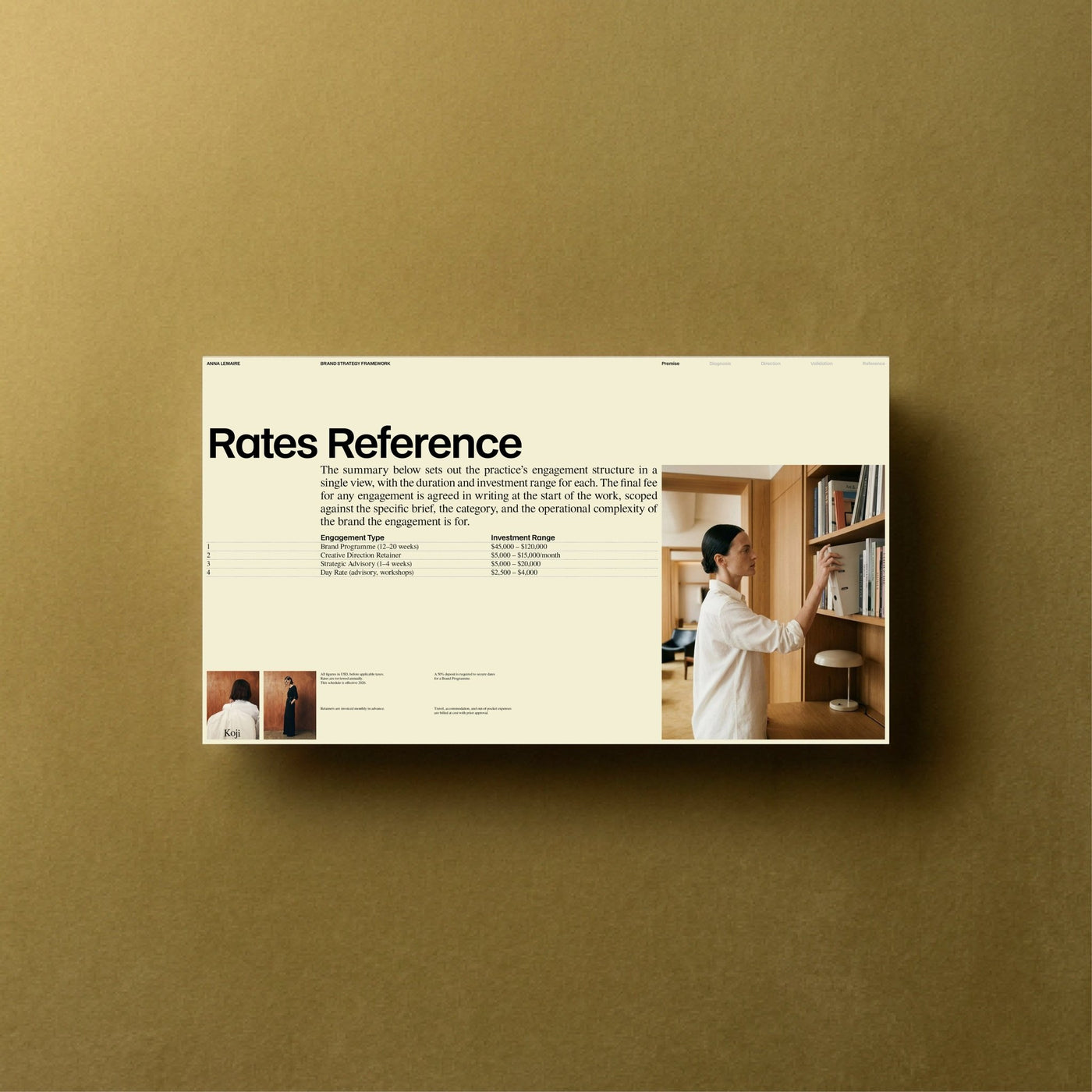 CD Suite — Services and Rates Guide - Studio Standard