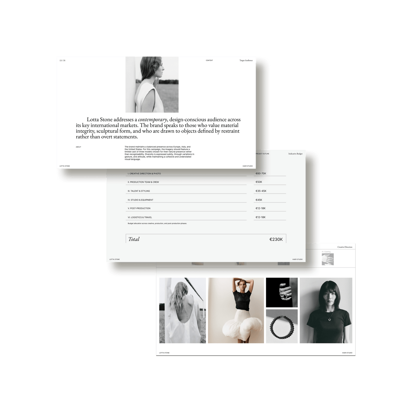 Creative Direction & Campaign Framework - Studio Standard