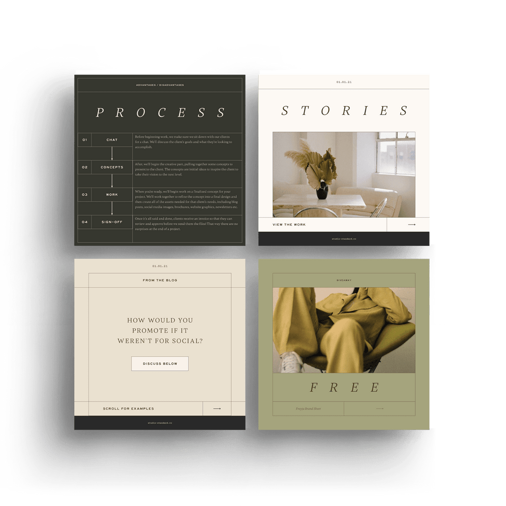 Freyja Social Media Marketing Kit - Studio Standard