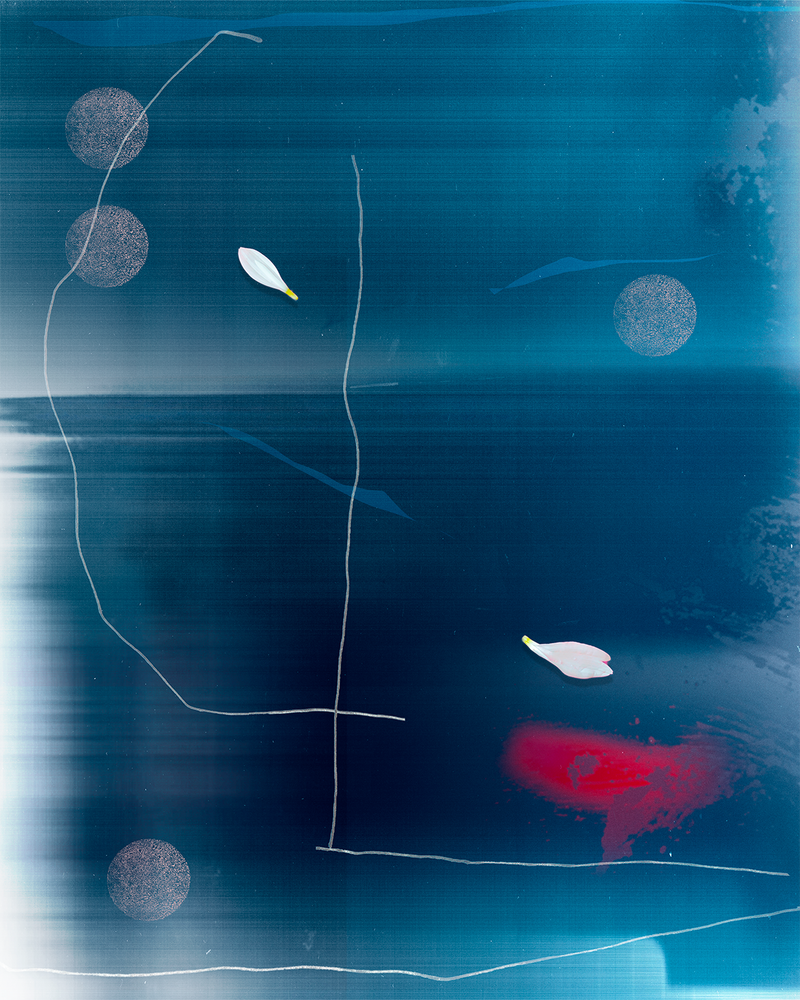 A deep blue sea experimentation project by Louis Garella of Studio Garella.
