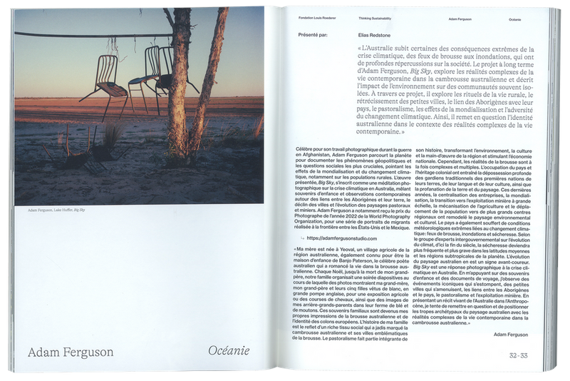 Further detail from Thinking Sustainability for the Fondation Louis Roederer by Louis Garella of Studio Garella.