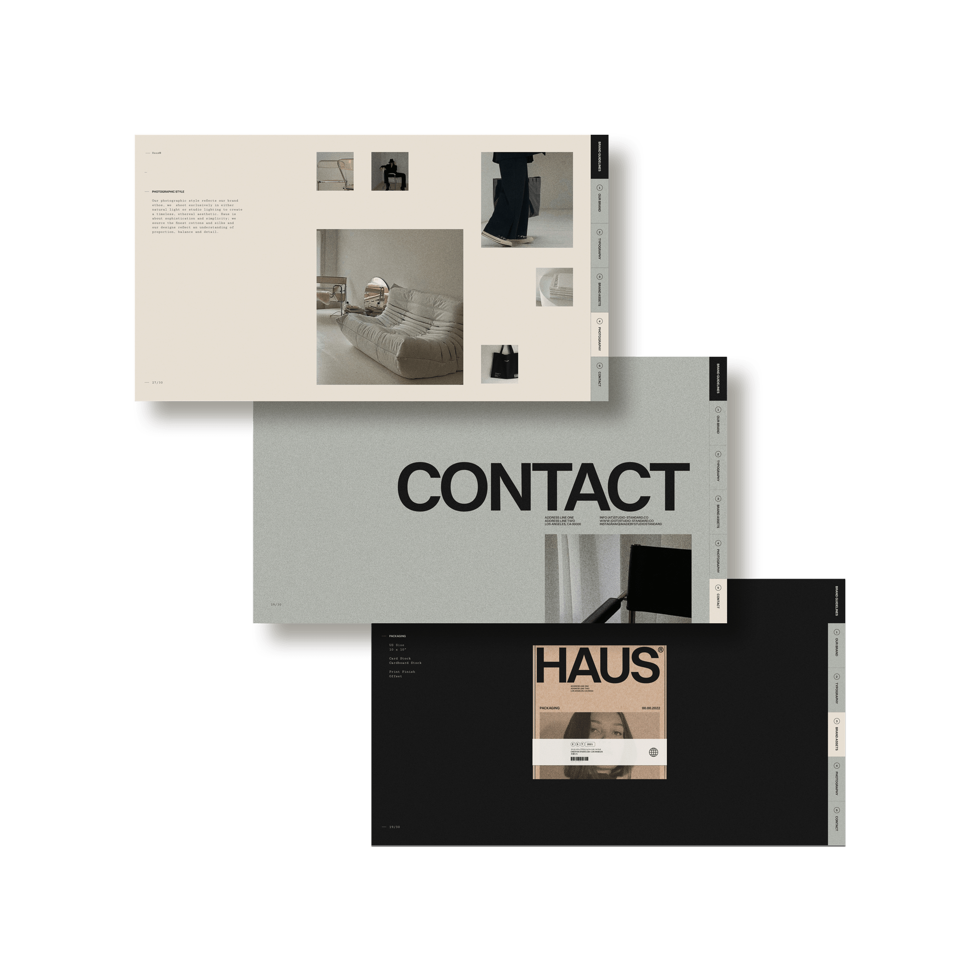 Haus Brand Guidelines - Studio Standard