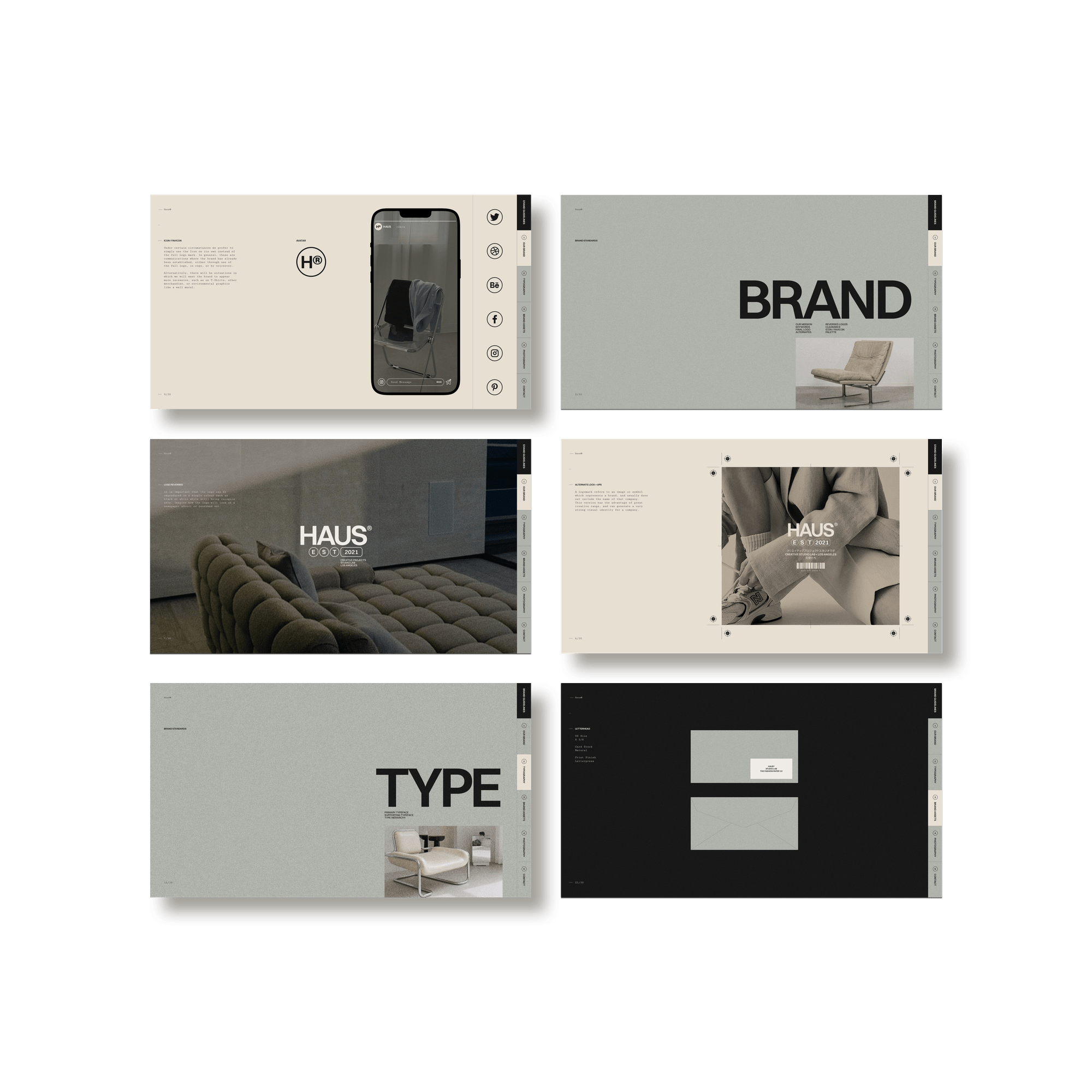 Haus Brand Guidelines - Studio Standard