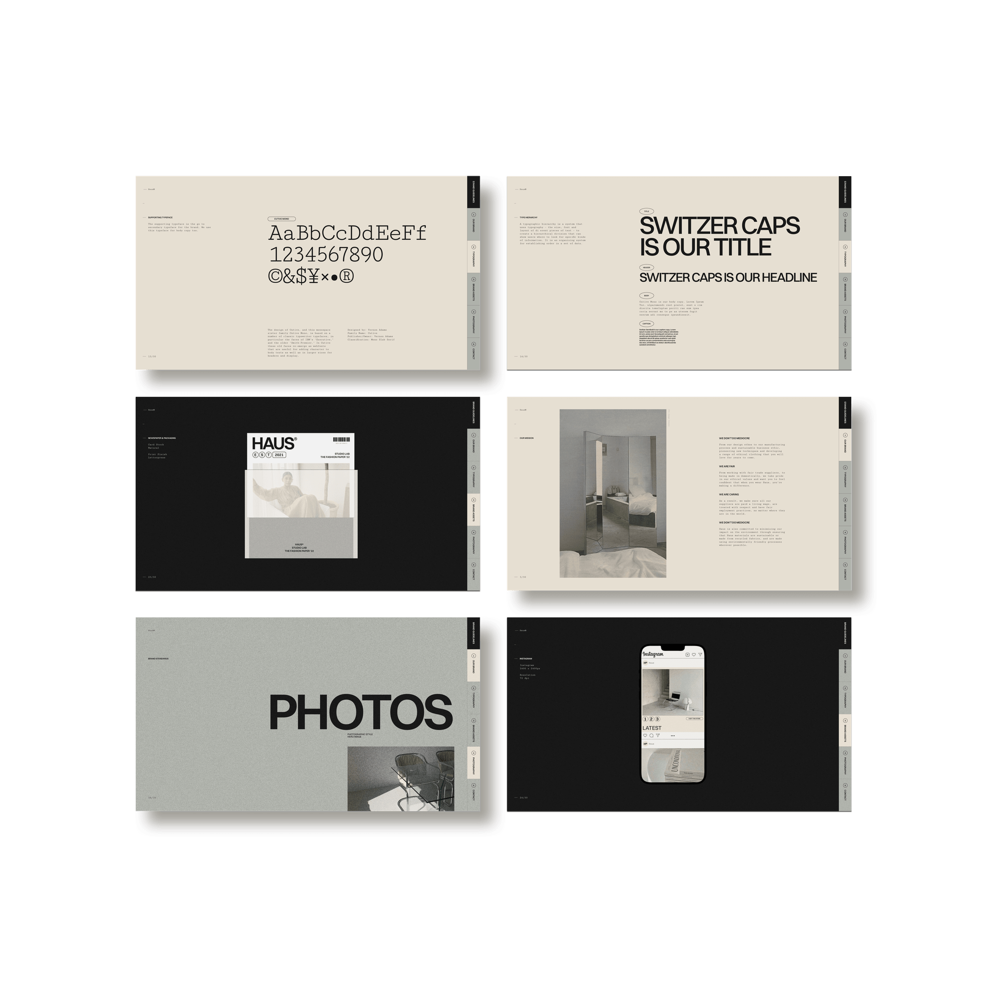 Haus Brand Guidelines - Studio Standard