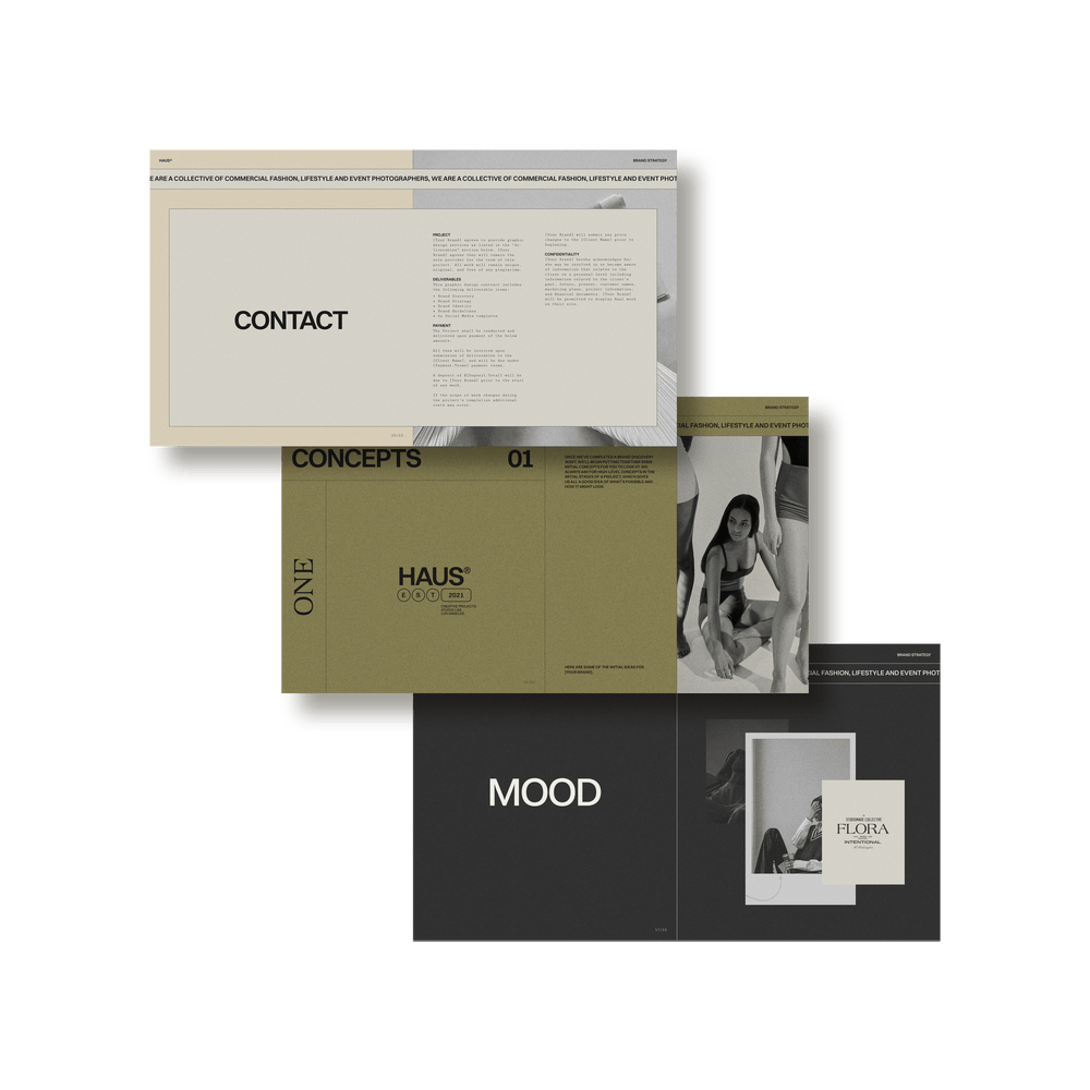 Haus Brand Proposal - Studio Standard