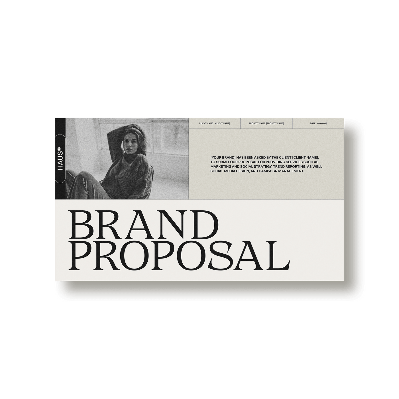 Haus Brand Proposal - Studio Standard