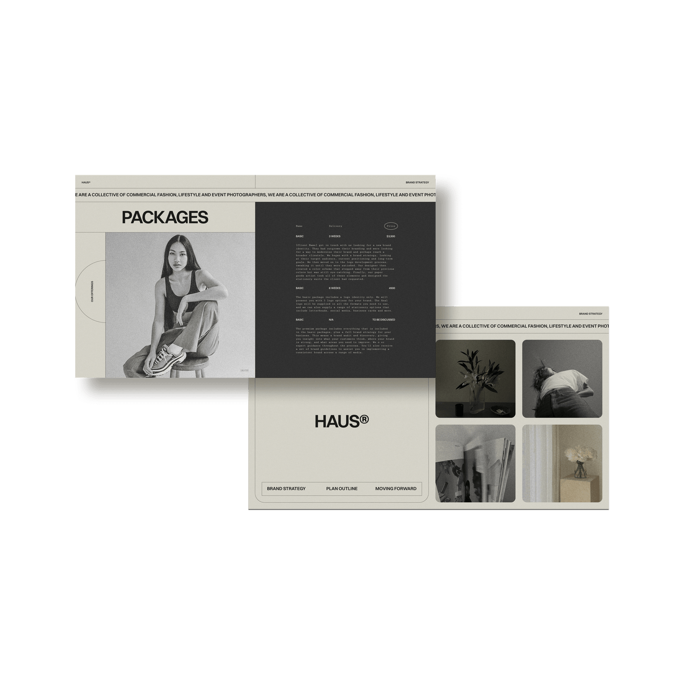 Haus Brand Proposal - Studio Standard