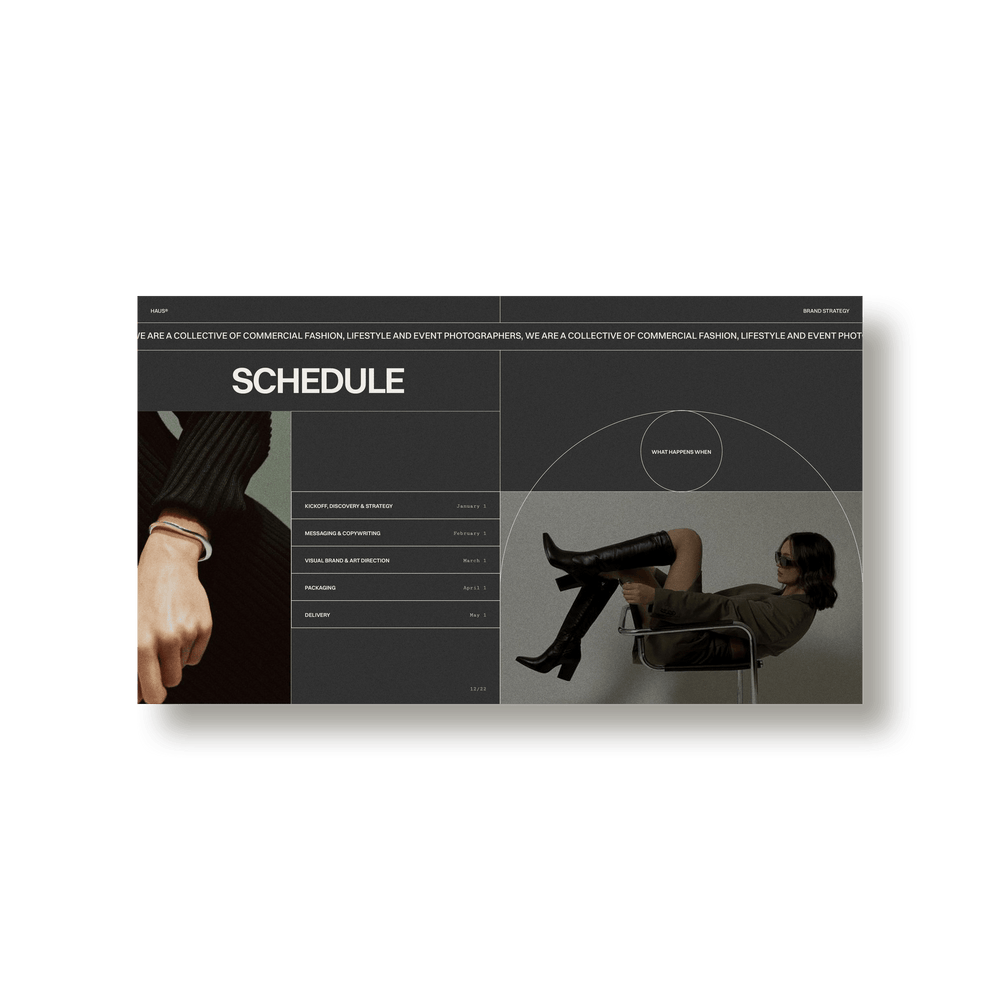 Haus Brand Proposal - Studio Standard