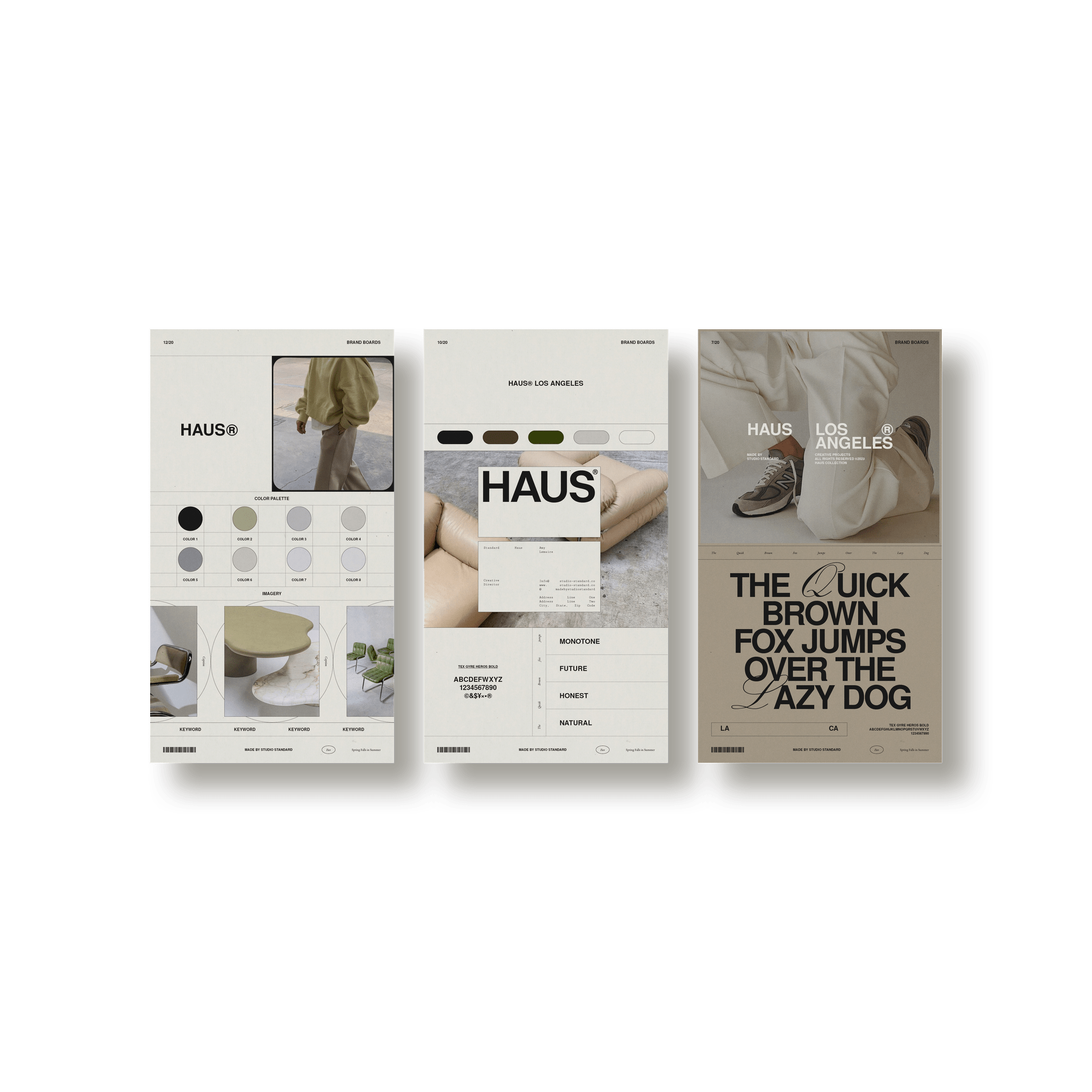 Haus Brand Sheets - Studio Standard