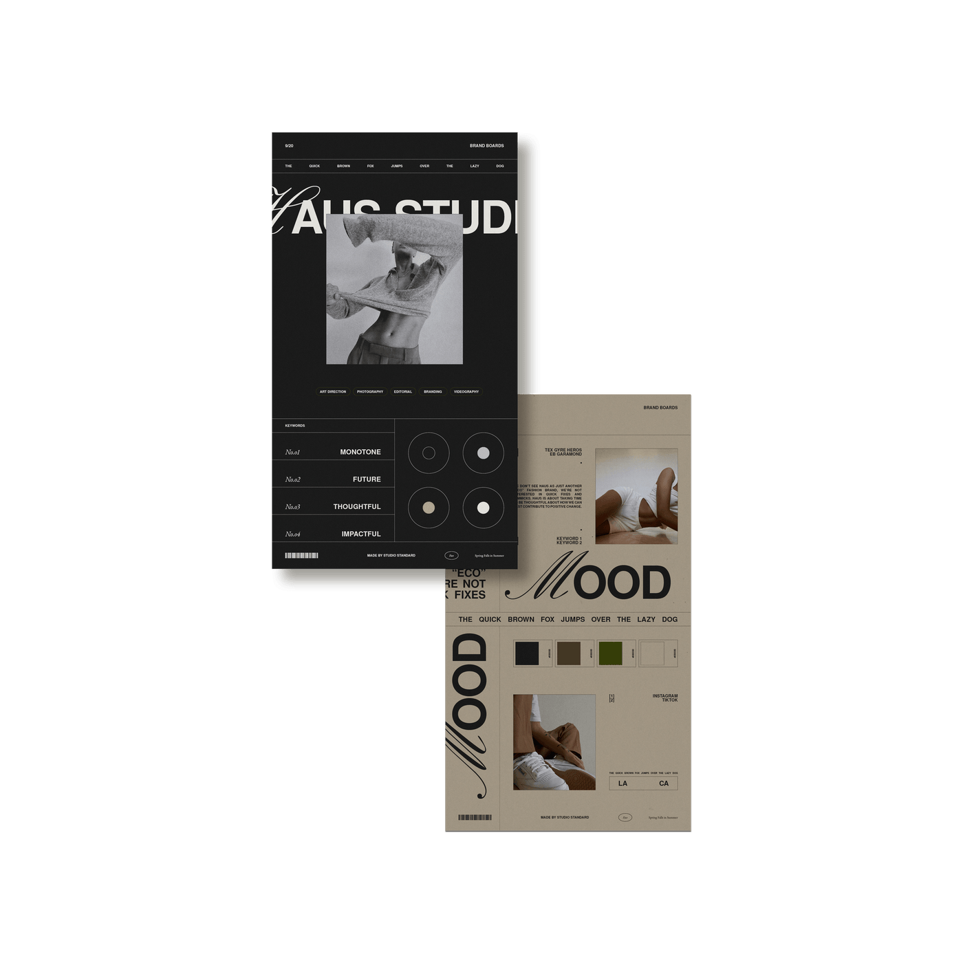 Haus Brand Sheets - Studio Standard