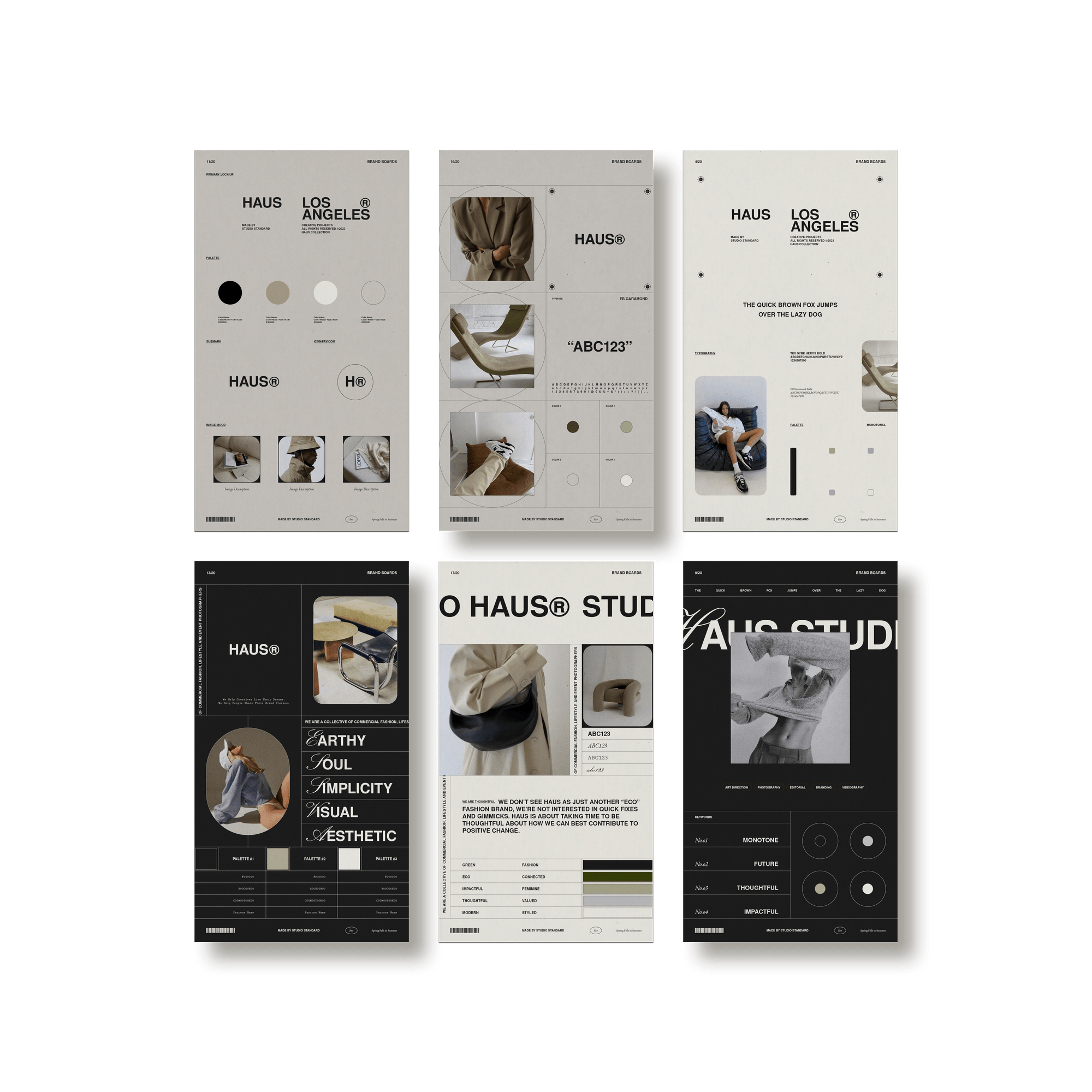 Haus Brand Sheets - Studio Standard