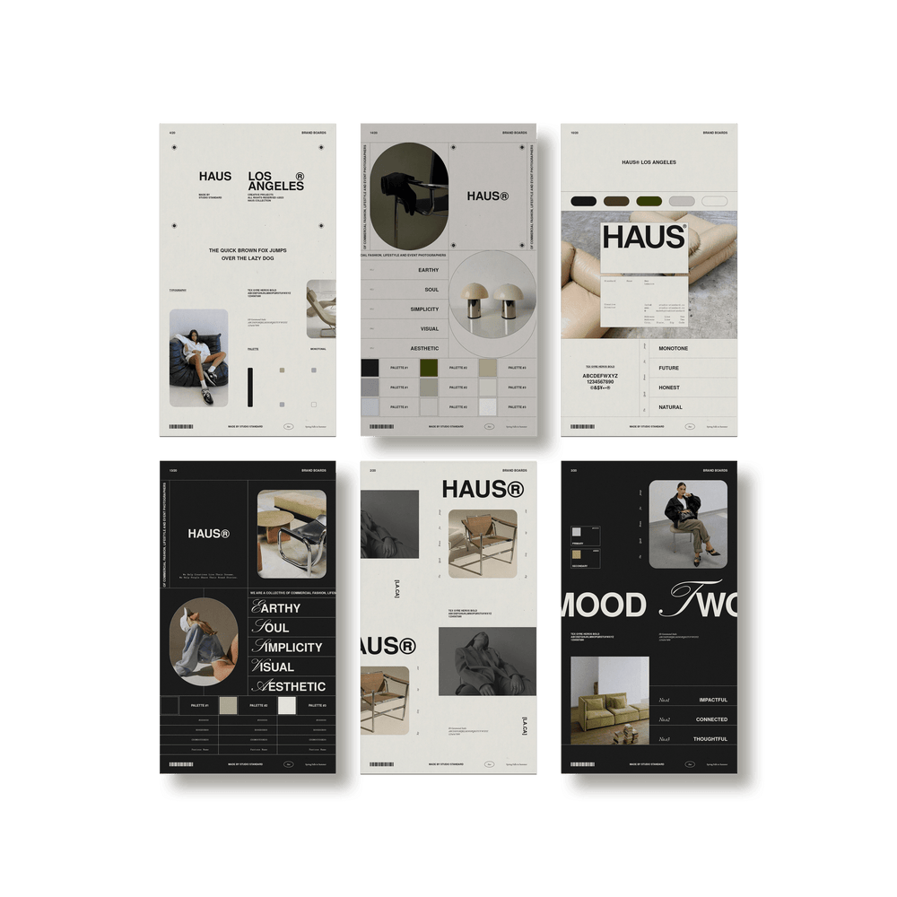Haus Brand Sheets - Studio Standard