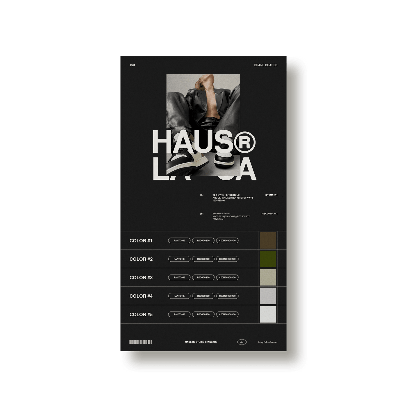 Haus Brand Sheets - Studio Standard