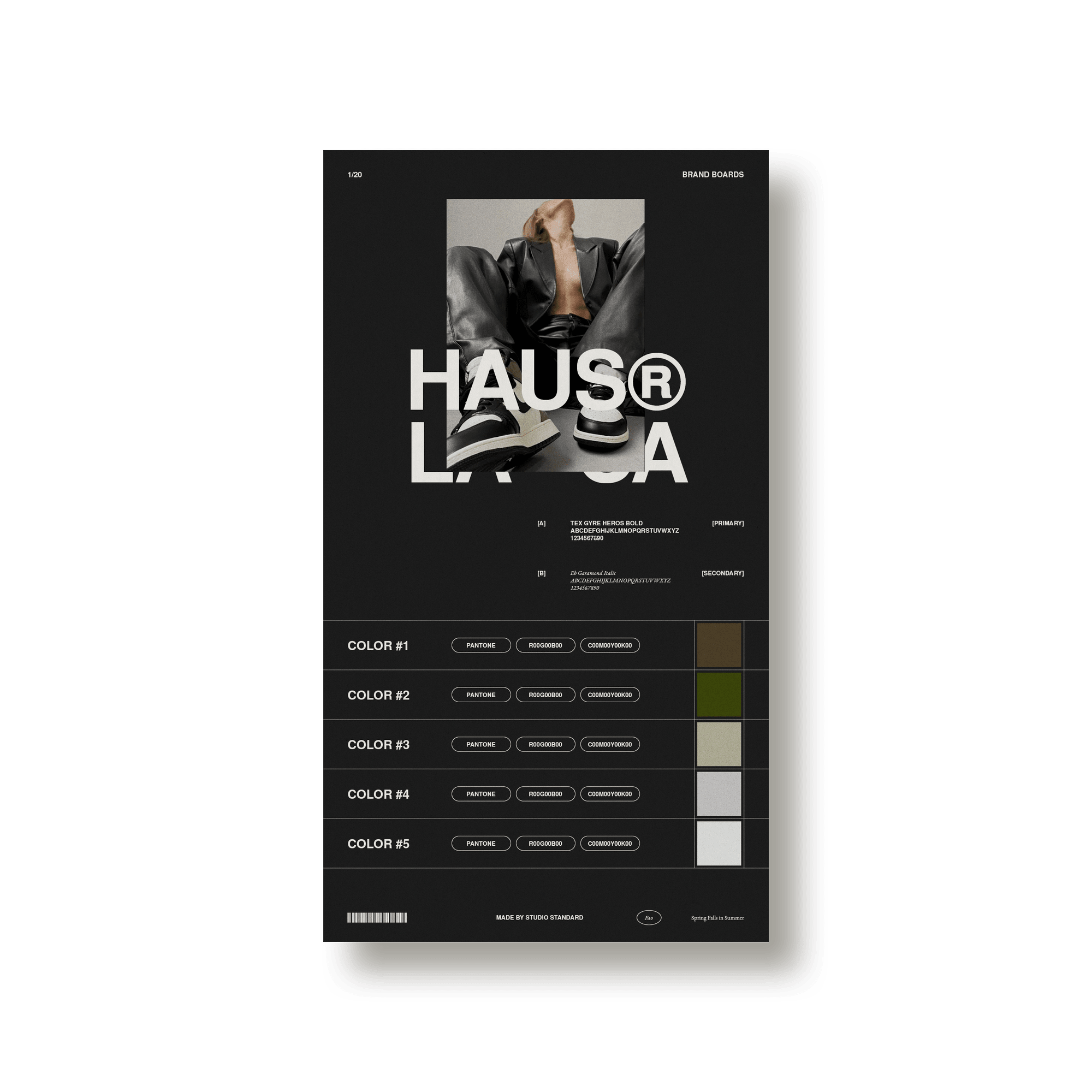 Haus Brand Sheets - Studio Standard