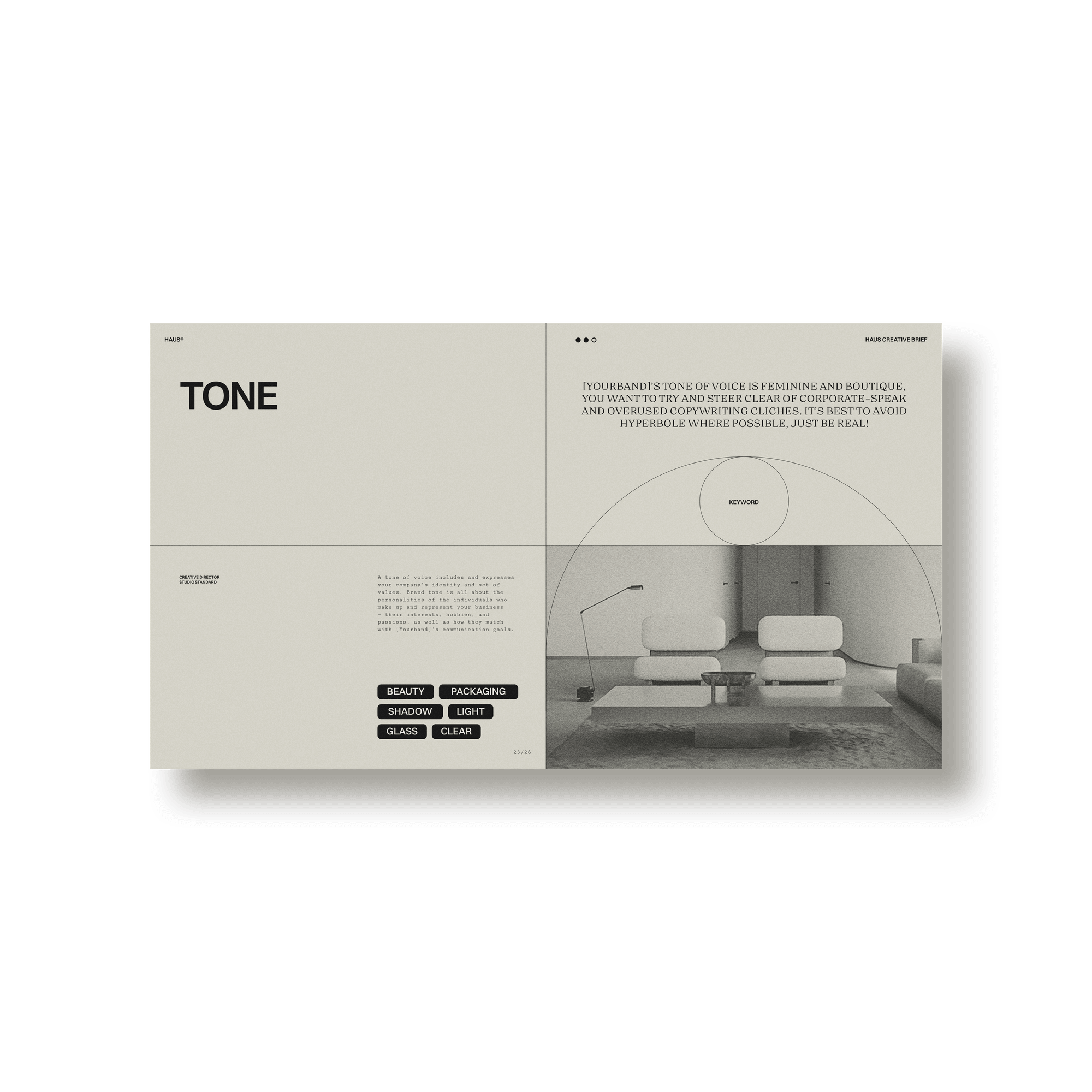 Haus Brand Strategy - Studio Standard