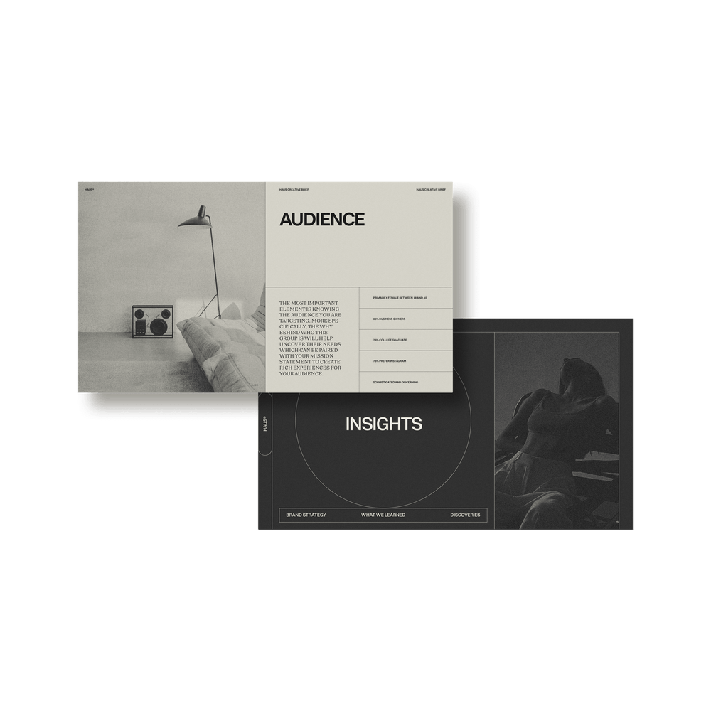 Haus Brand Strategy - Studio Standard
