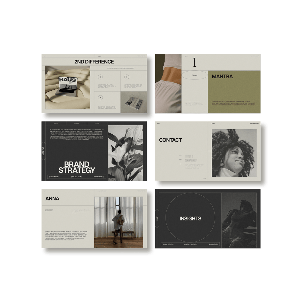 Haus Brand Strategy - Studio Standard