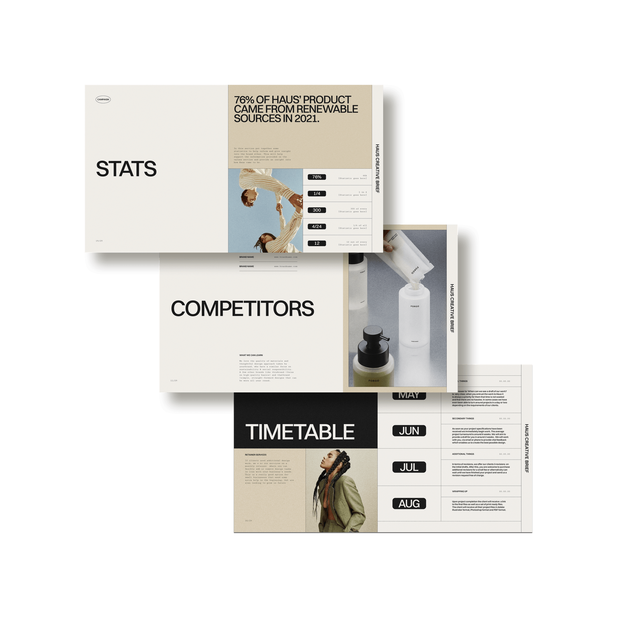 Haus Brief / Pitch - Studio Standard